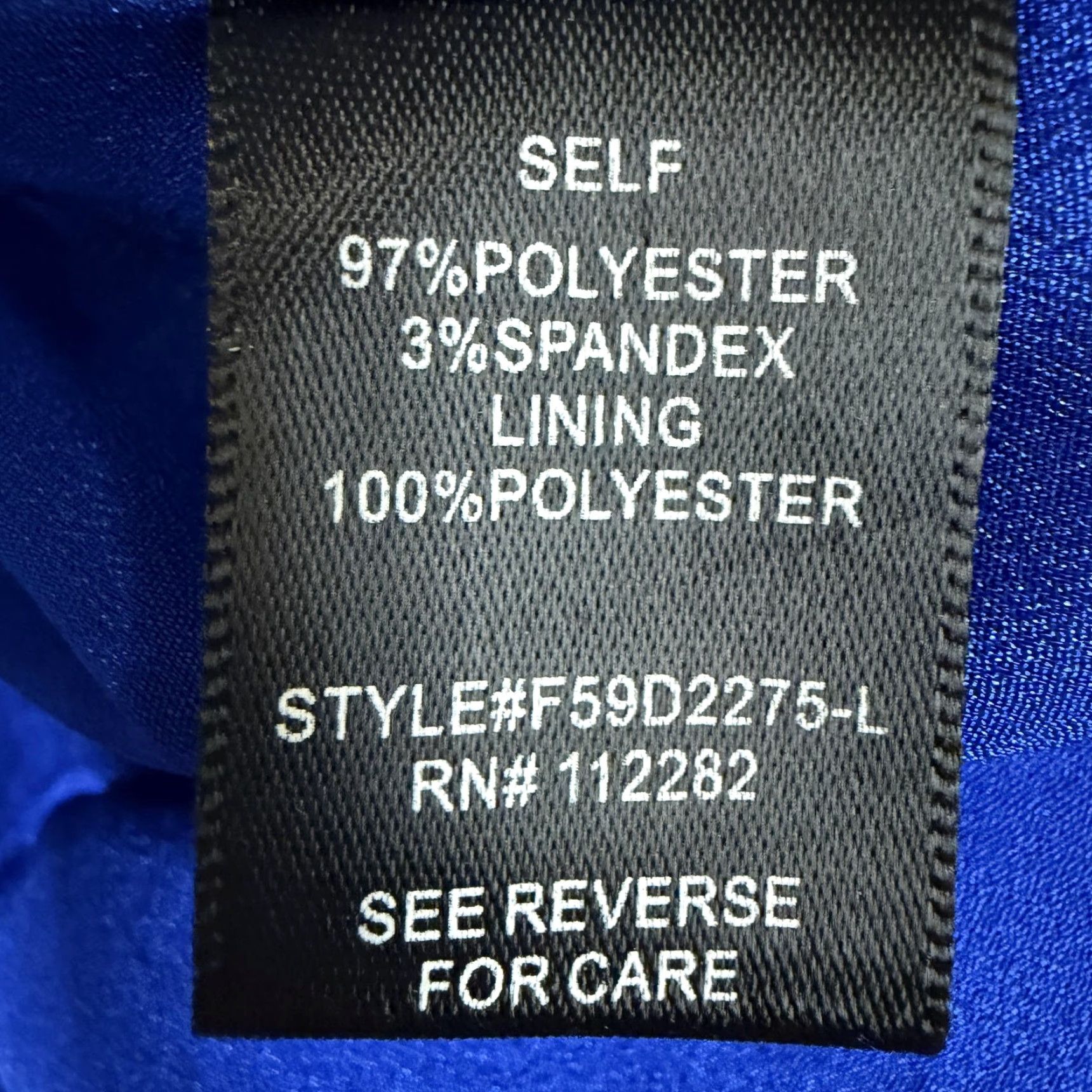 Lulus Lulus Dress Small Peplum Bodycon Mini Cocktail Party Date Night Wedding Guest Dress Women Sleeveless Strapless Blue Solid Size S / US 4 / IT 40 - 5 Thumbnail
