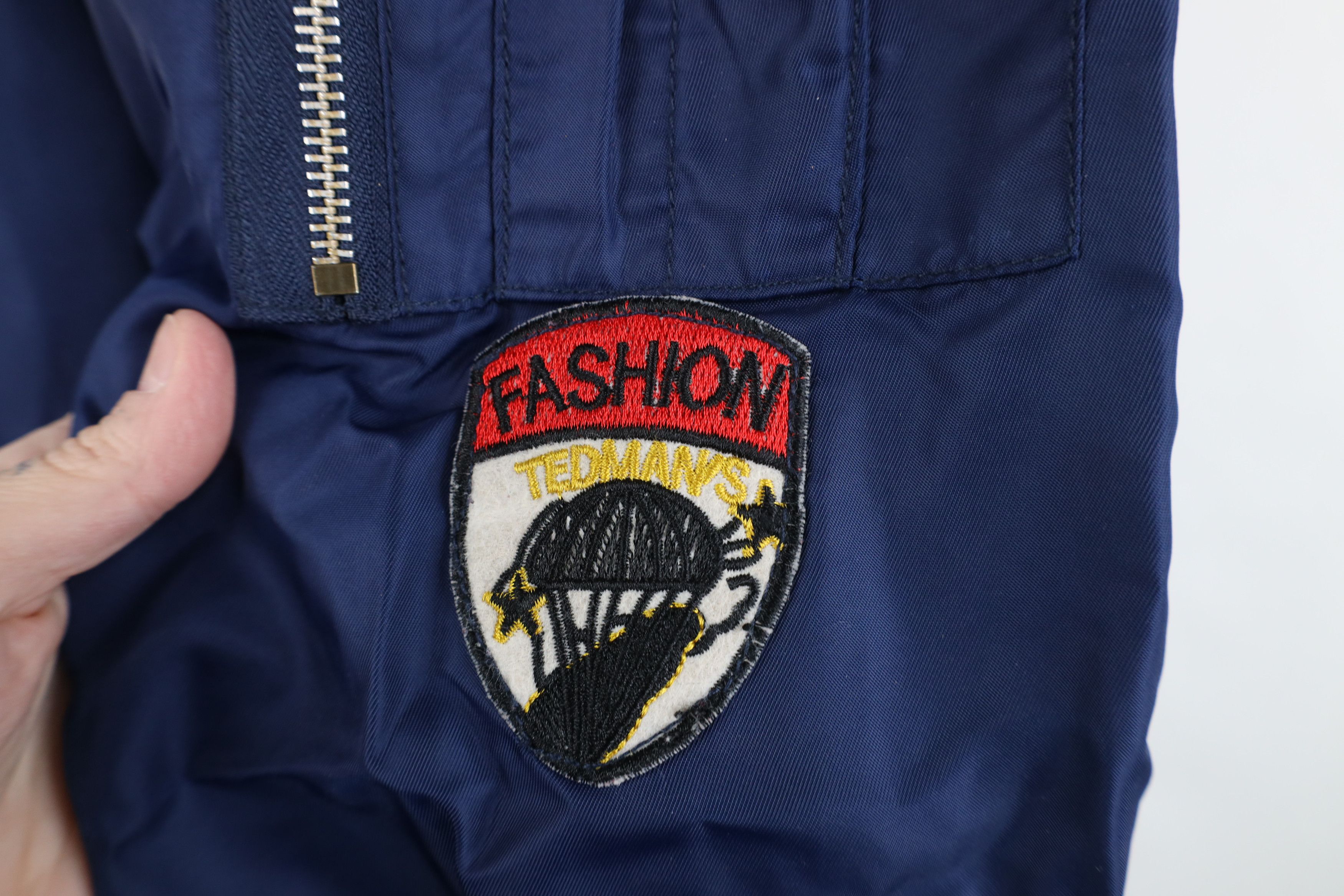 Vintage Vintage 90s Streetwear Military Style Flight Bomber Jacket Size US L / EU 52-54 / 3 - 6 Thumbnail