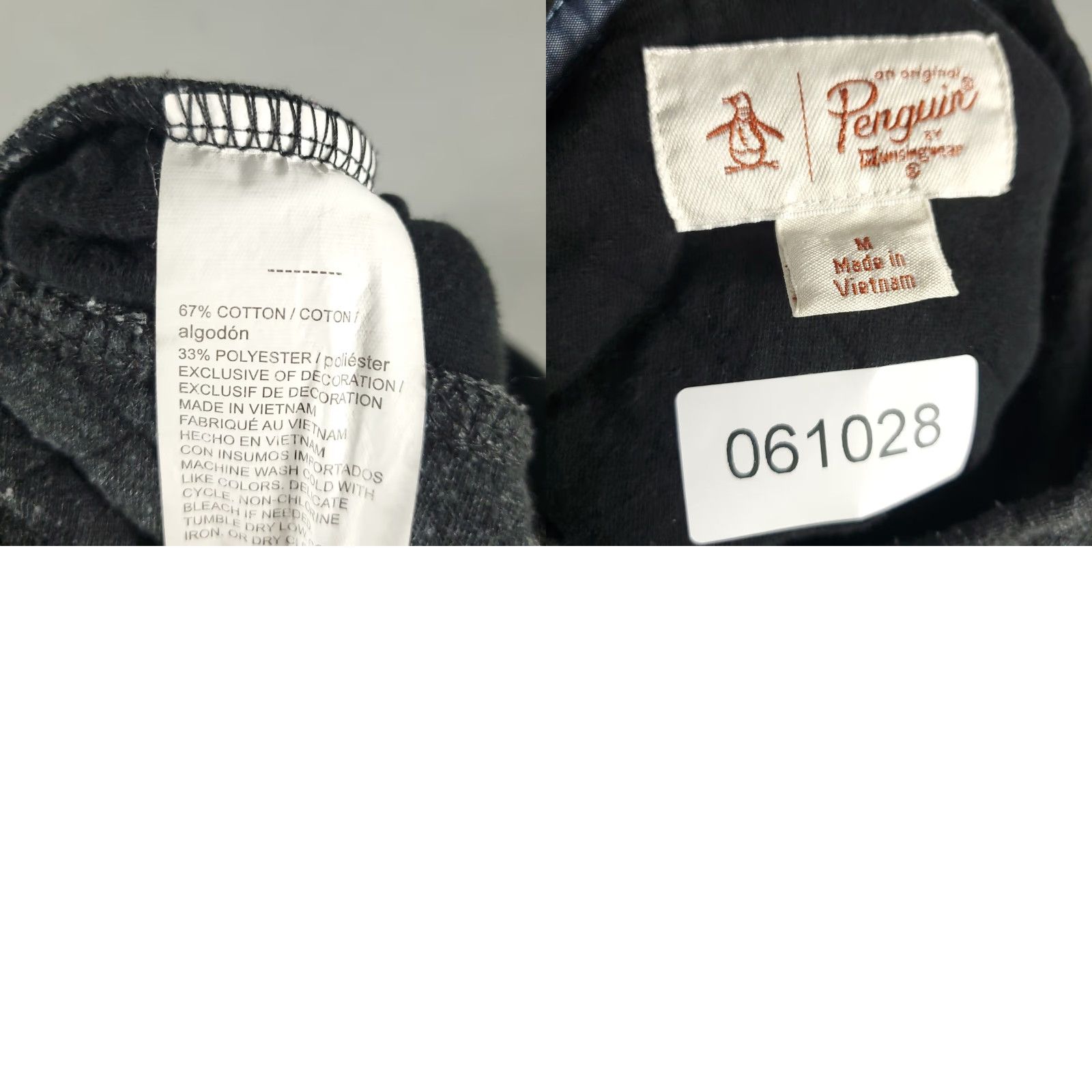 Vintage Penguin Hoodie Mens Medium Blue Full Zip Sweatshirt Regular Fit Size US M / EU 48-50 / 2 - 8 Thumbnail