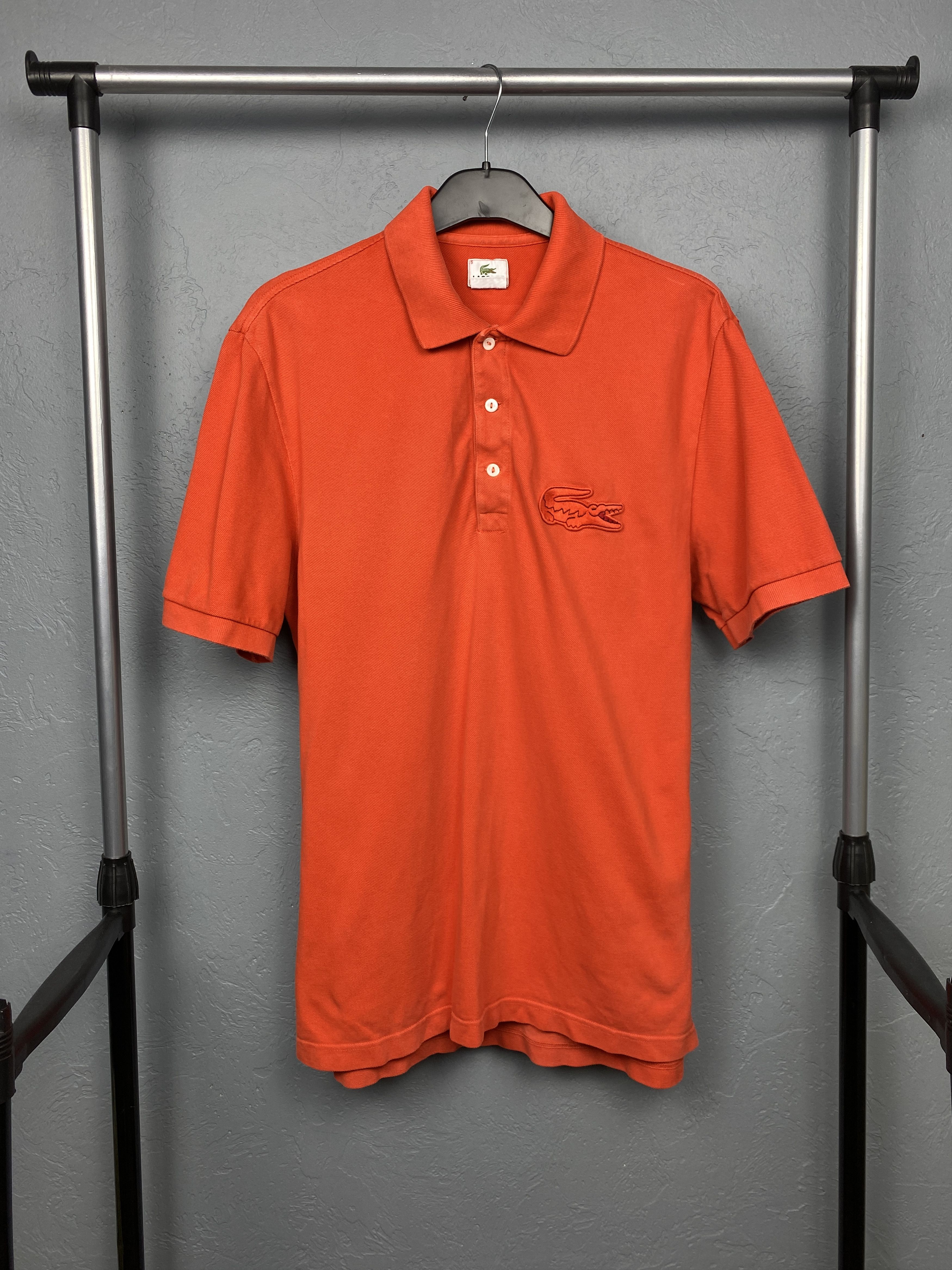 Lacoste Lacoste Vintage Mens Big Logo Polo Shirt Size 5 Size US L / EU 52-54 / 3 - 1 Thumbnail
