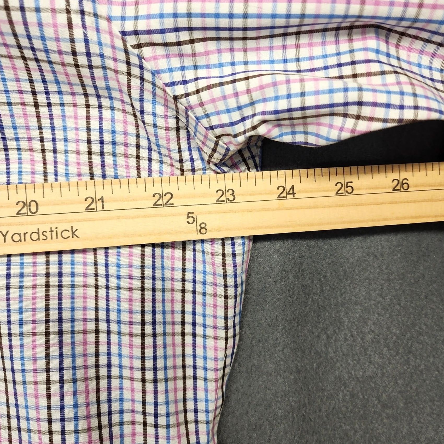 Peter Millar Peter Millar Shirt Mens 16 Regular Multicolor Plaid Long Sleeve Button Up Cotton Mens Dress Shirt Size US L / EU 52-54 / 3 - 5 Thumbnail