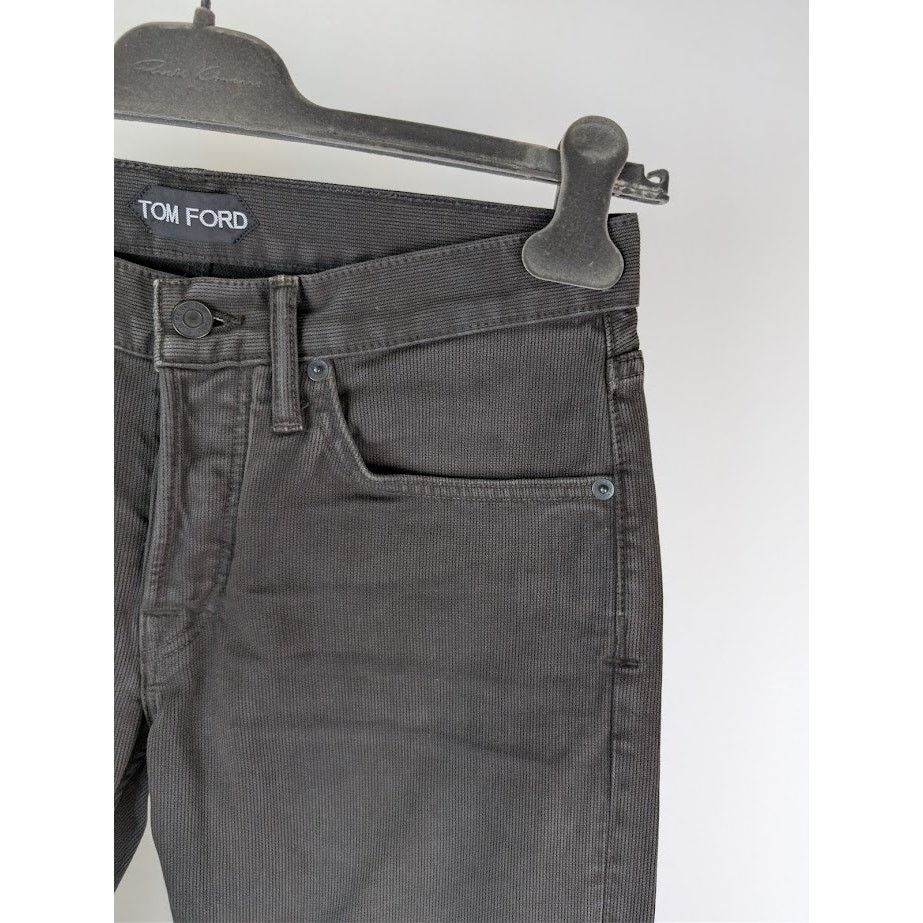 Tom Ford o1rshd1 Denim Slim Jeans in Nero Size US 30 / EU 46 - 6 Thumbnail
