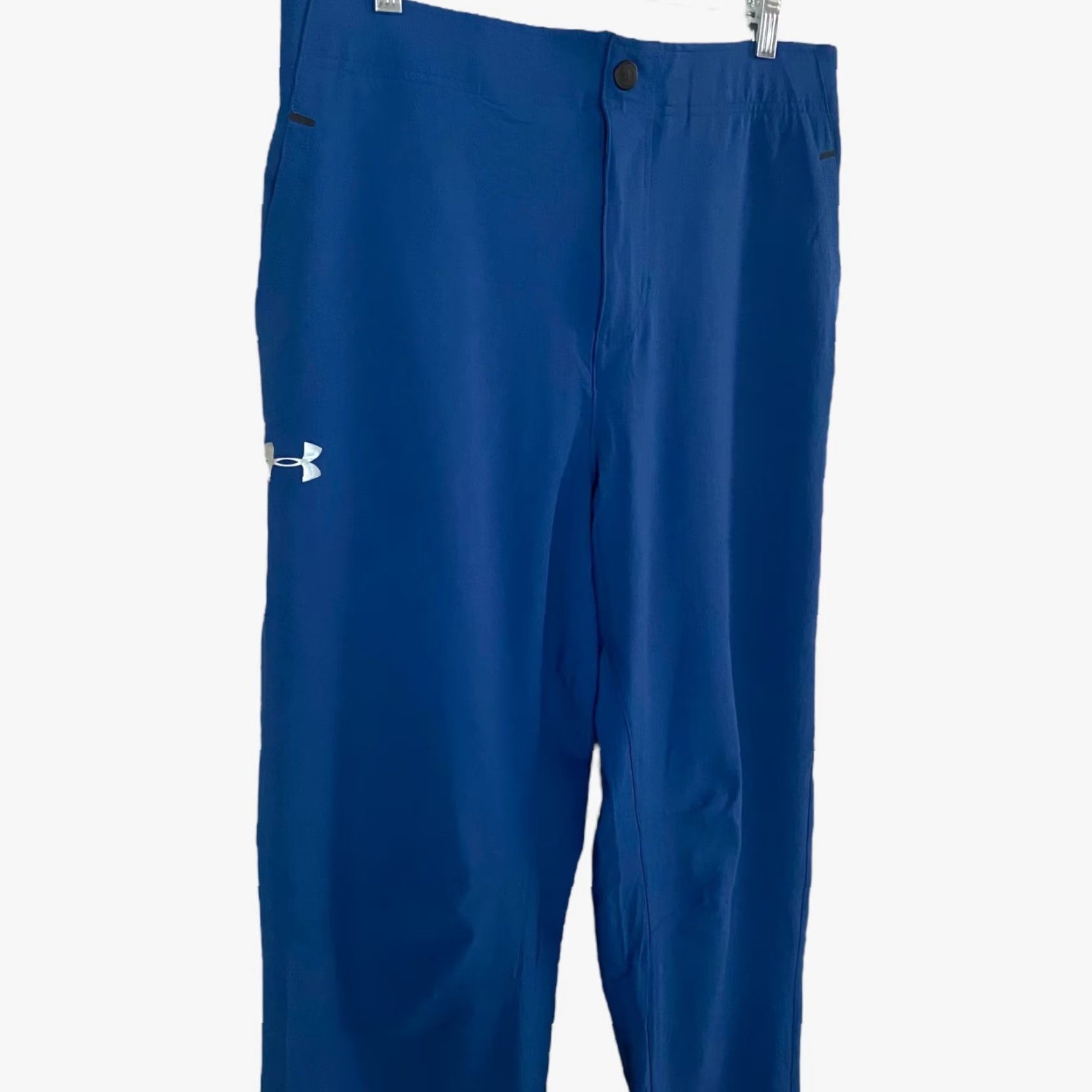 Under Armour Under Armour Performance Stretch Golf Pants Blue Men's Large Athletic Activewear Size US 33 - 5 Thumbnail