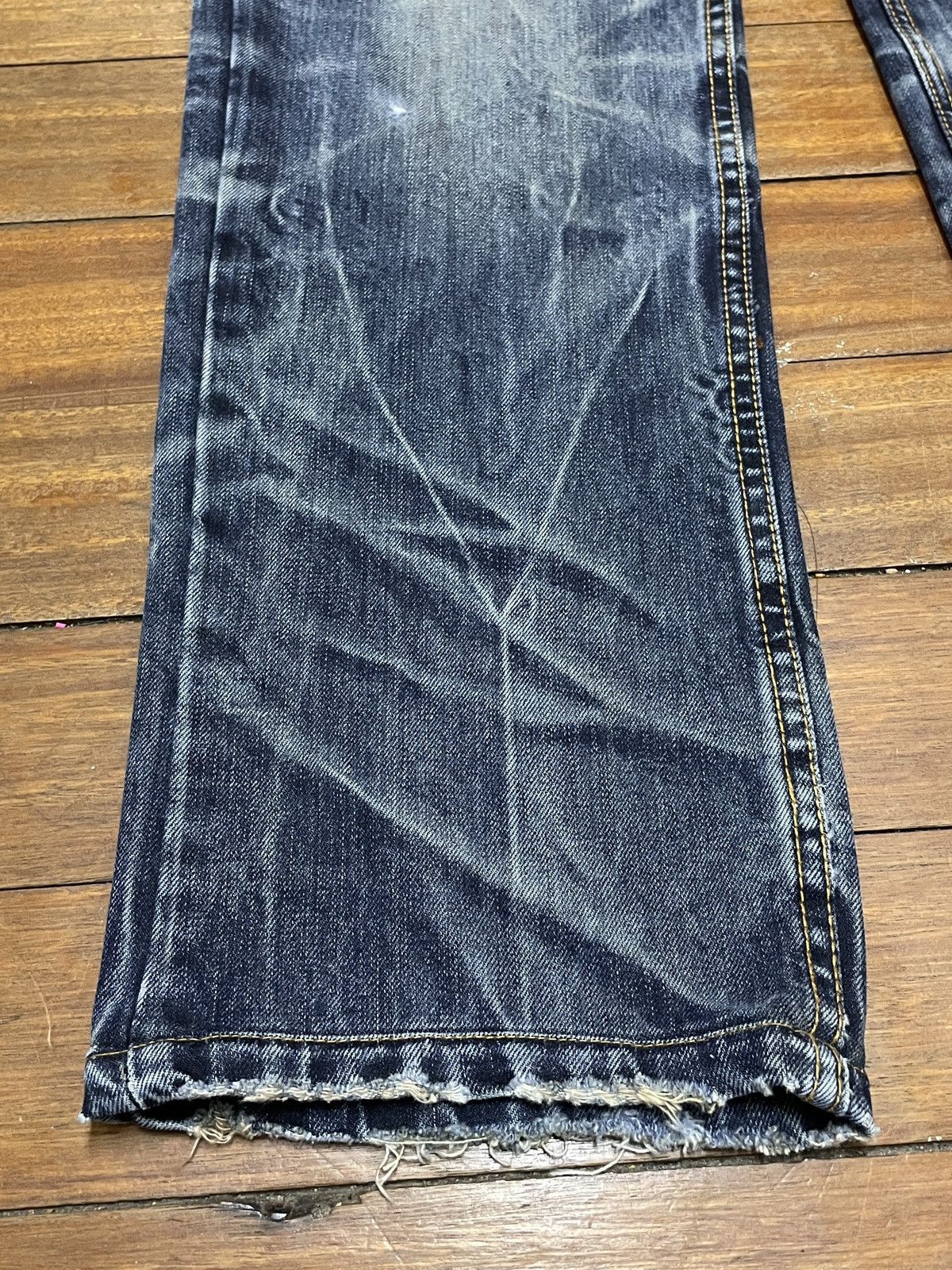 Japanese Brand Rare Design Vintage Japanese Brand Mix & Match Jeans 2000s Size US 30 / EU 46 - 5 Thumbnail