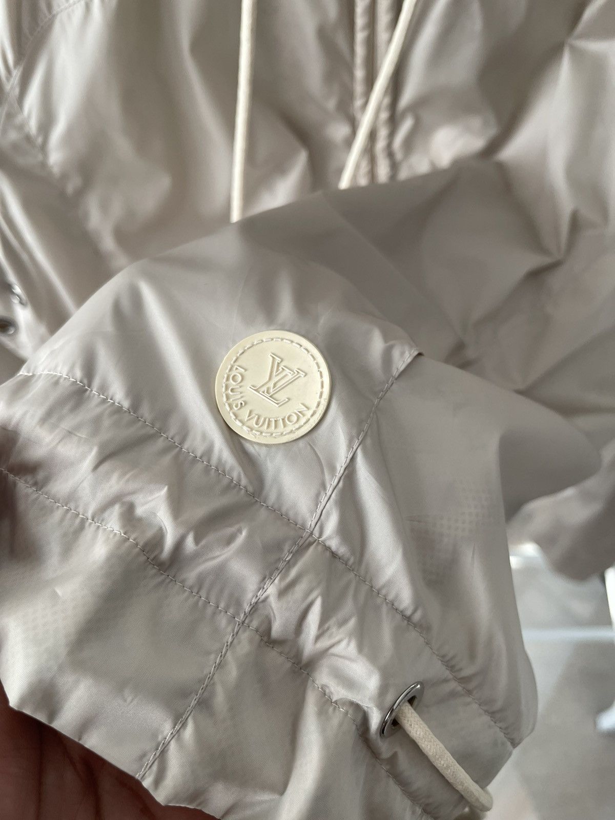 Louis Vuitton Louis Vuitton Monogram Linen Windbreaker Zip Hoodie Size US M / EU 48-50 / 2 - 13 Thumbnail