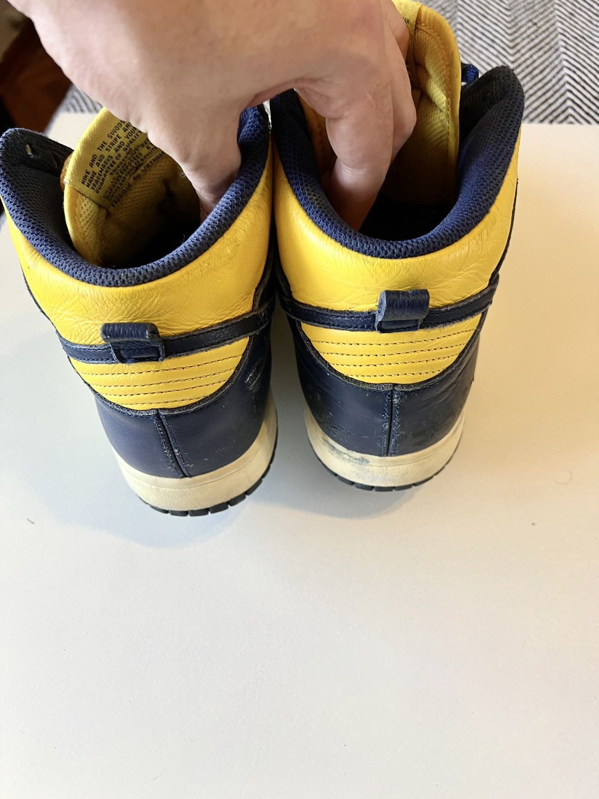 Nike Nike Dunk High Michigan Size US 7 / EU 40 - 7 Thumbnail