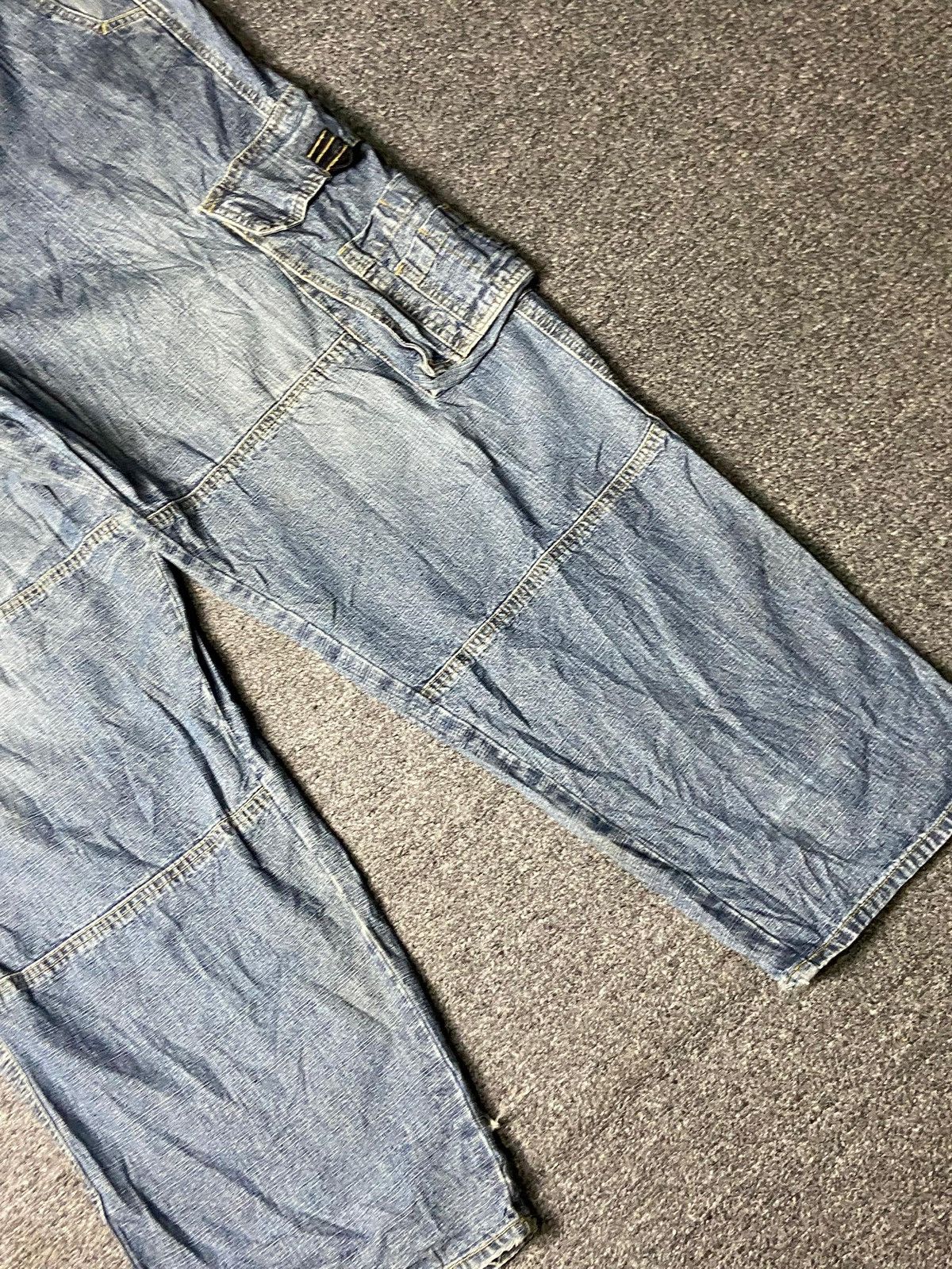 Japanese Brand Japanese Brand Baggy Cargo Jeans (158) Size US 44 / EU 60 - 6 Thumbnail
