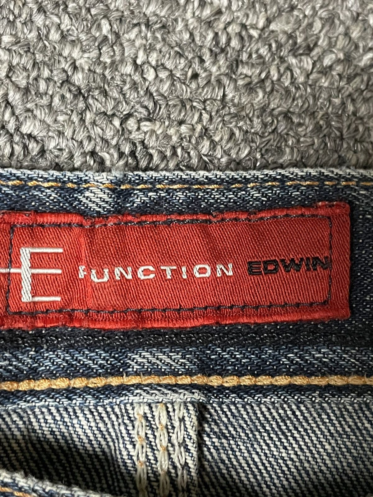 Edwin × Vintage EDWIN x E.Function Distressed Denim Jeans (93) Size US 31 - 6 Thumbnail