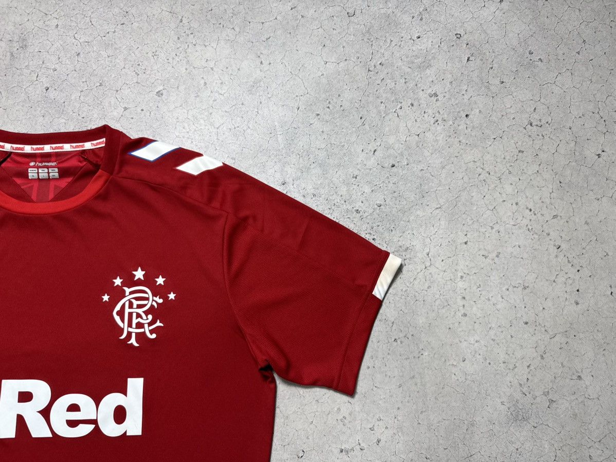 Hummel Hummel Glasgow Rangers 2019/2020 Vintage Soccer Jersey Size US XL / EU 56 / 4 - 5 Thumbnail