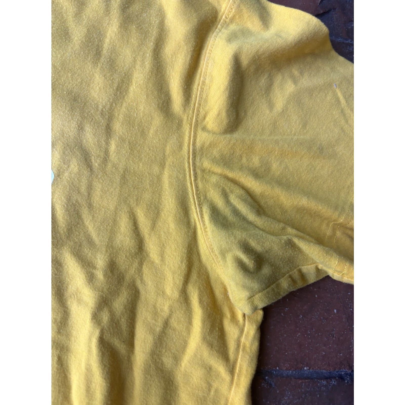 Abercrombie & Fitch VINTAGE Abercrombie & Fitch Muscle T-Shirt Mens Large Yellow Crew Neck Short Sleeve Logo Embroidered Swim Squad Y2K Outdoor Preppy Size US L / EU 52-54 / 3 - 5 Thumbnail