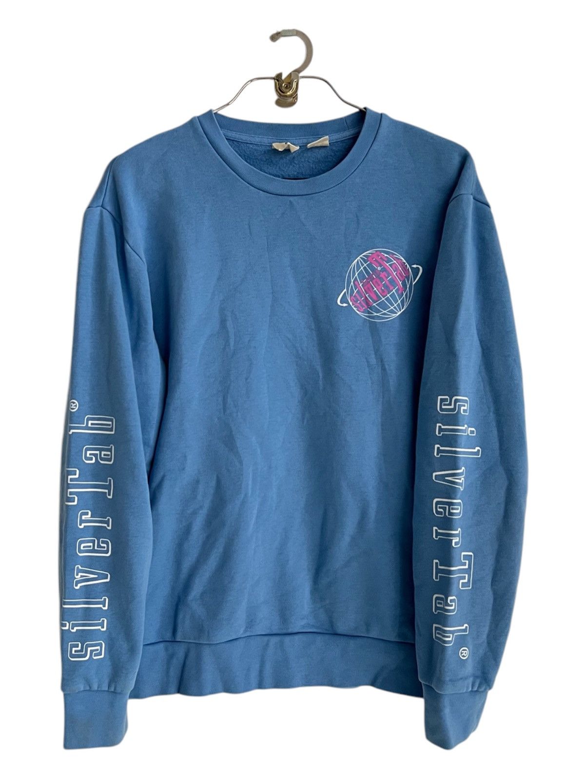 Levi's × Levi's Made & Crafted Y2K Levis Silvertab Logo Graphic Sleeve Pullover Sweatshirt Size US M / EU 48-50 / 2 - 4 Thumbnail