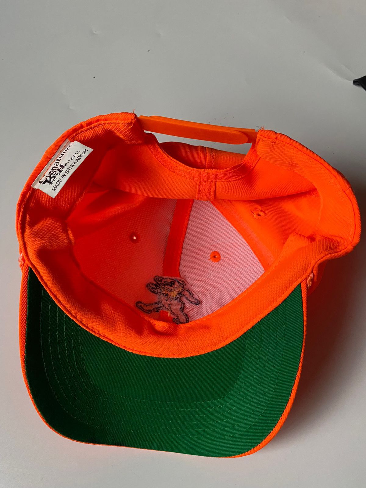 Band Tees × Grateful Dead × Vintage Grateful Dead Snapback Hat Orange Size ONE SIZE - 3 Thumbnail