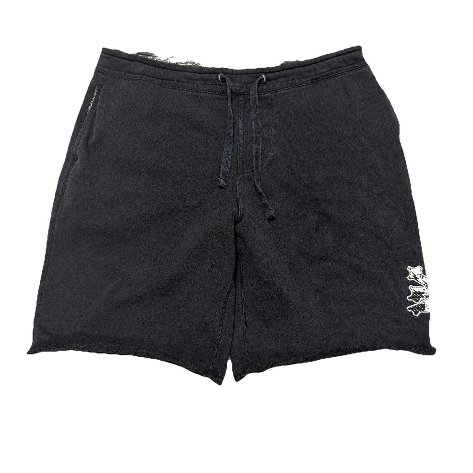 Zoo York Zoo York Sweat Shorts Mens XL Black Y2K Skate Baggy Size US 36 / EU 52 - 1 Thumbnail