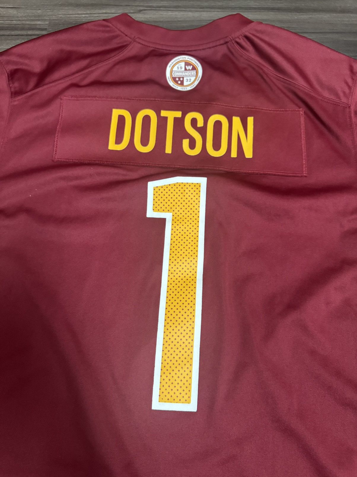 Nike Nike Washington Commanders #1 Jahan Dotson NFL Home Jersey Size US L / EU 52-54 / 3 - 9 Thumbnail