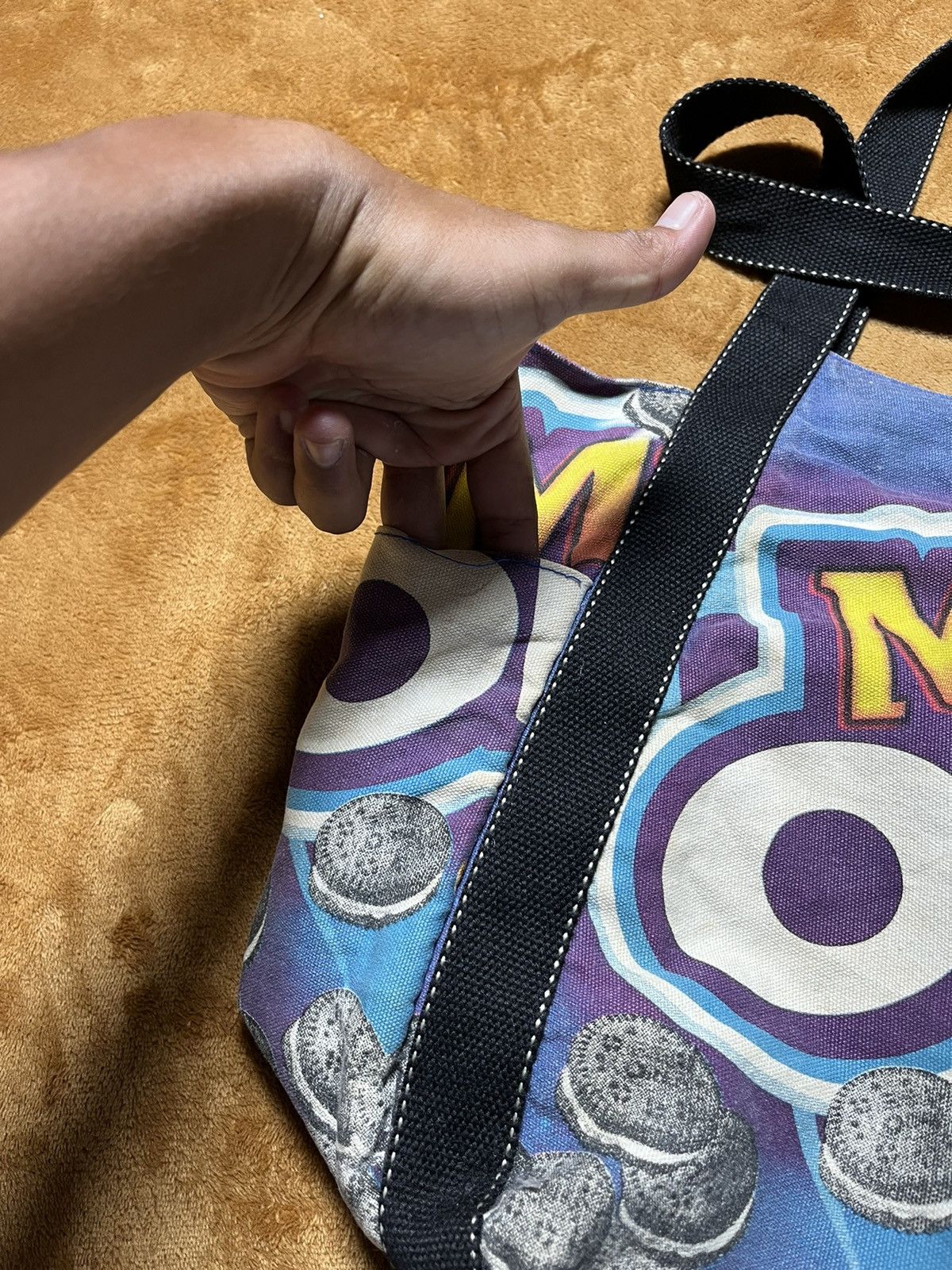 Japanese Brand × Vintage 🔥Vintage Mini Oreo Full Print Tote Bag Size ONE SIZE - 9 Thumbnail