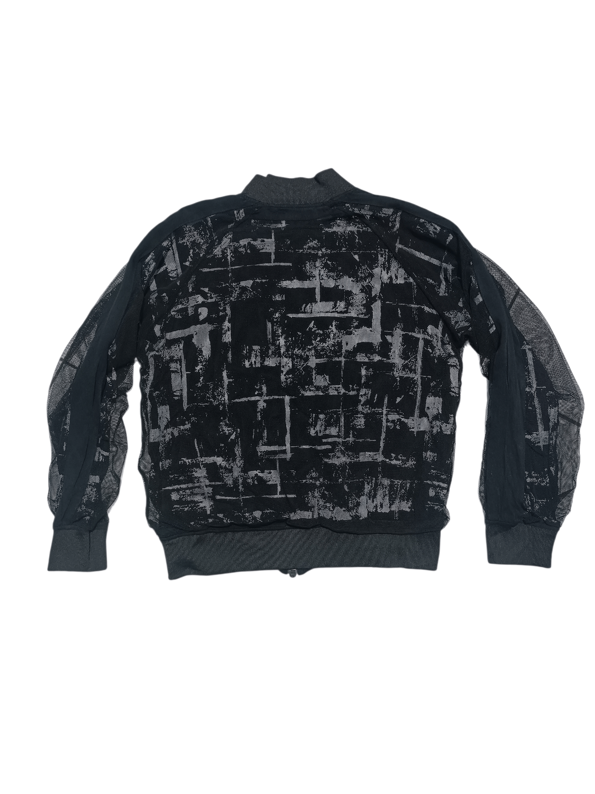 semanticdesign Sematic Design Zip-Up Mesh Bomber Art Lining Rayon Size US L / EU 52-54 / 3 - 12 Thumbnail