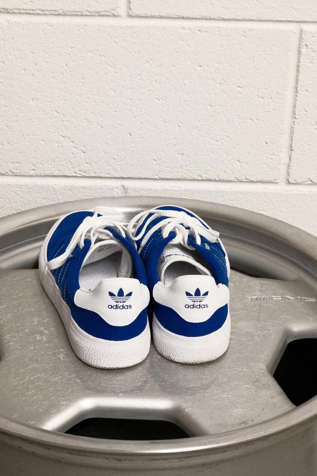 Adidas Adidas Samba Classic Blue Suede Sneakers Size 7 Womens Size US 7 / IT 37 - 4 Thumbnail
