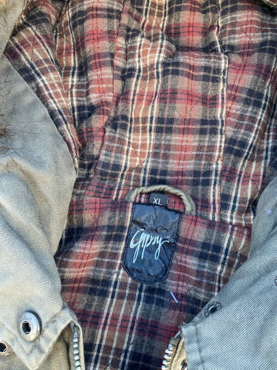Japanese Brand Y2K Fur Fuzzy If Six Was Nine Style Faded Jacket Size US S / EU 44-46 / 1 - 8 Thumbnail