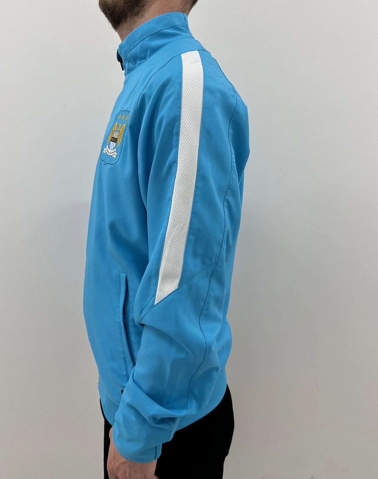 Nike Manchester City Training Football Soccer Track Jacket Mens Size US M / EU 48-50 / 2 - 5 Thumbnail