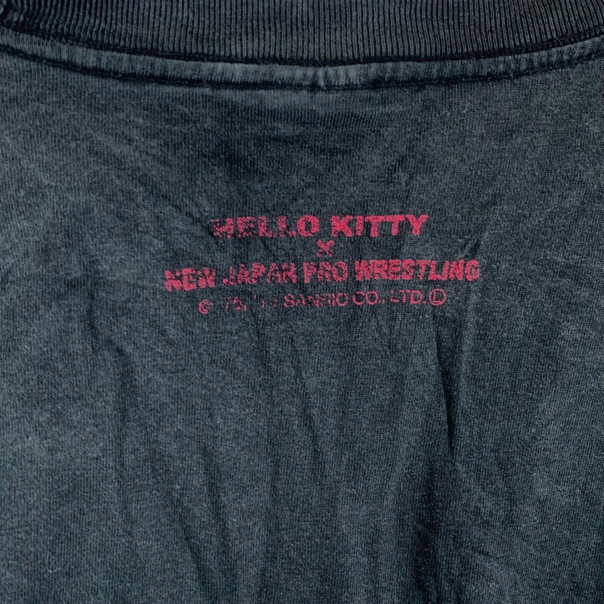 Vintage HELLO KITTY x JAPAN PRO WRESTLING Carton Tee Shirt Top Size L / US 10 / IT 46 - 5 Thumbnail