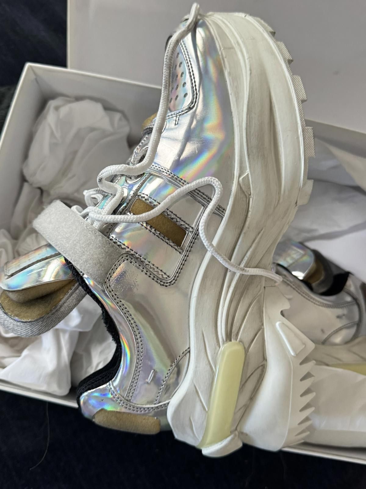 Maison Margiela Maison Margiela Retro Fit Deconstructed Trainers Sz 8 Size ONE SIZE - 5 Thumbnail