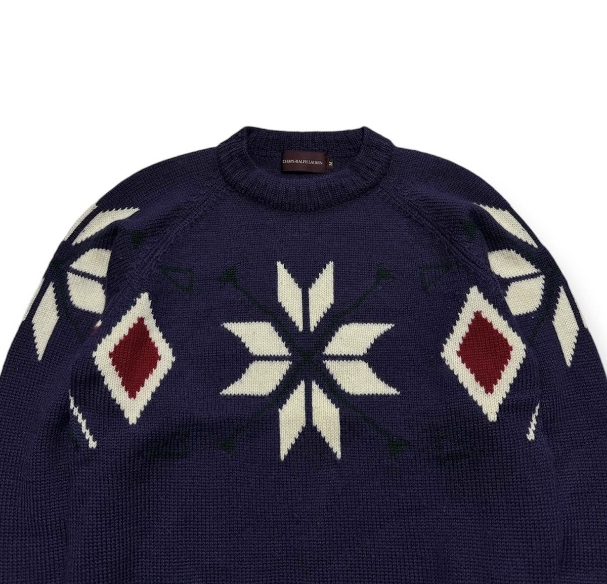 Ralph Lauren Vintage Cambridge Knit Sweater Size US M / EU 48-50 / 2 - 3 Thumbnail