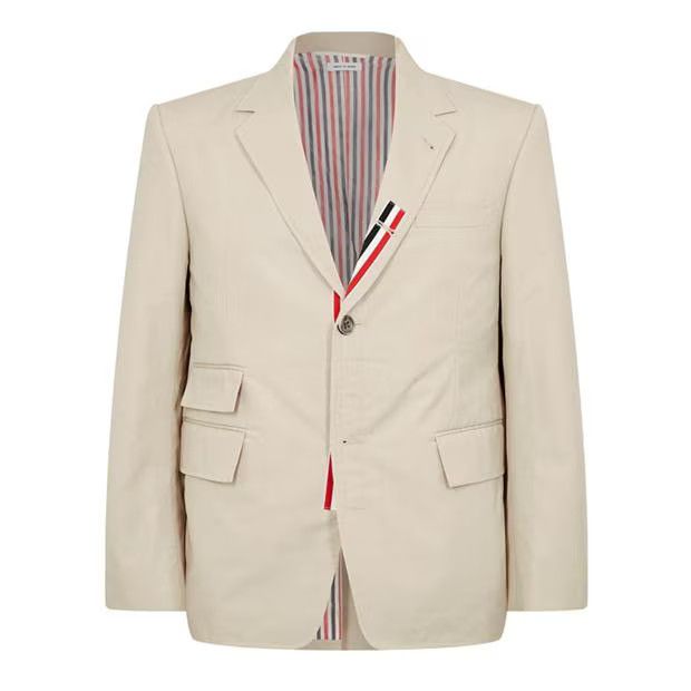 Thom Browne o1g2r1mq0724 Coats in Ivory Size US S / EU 44-46 / 1 - 1 Thumbnail