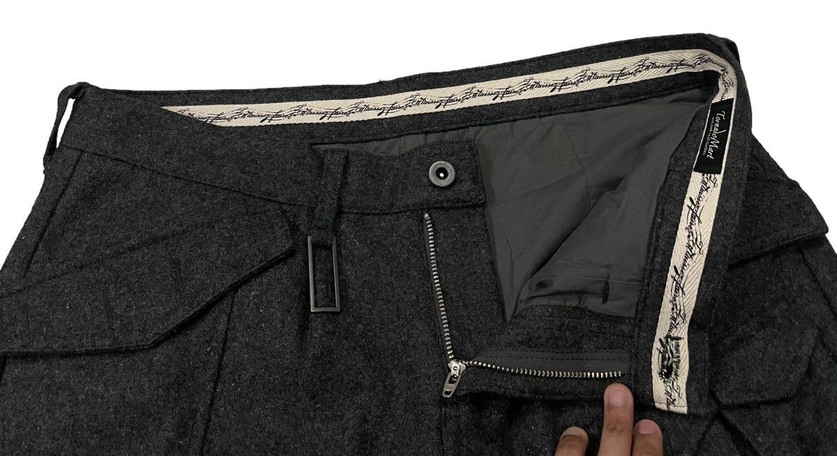 Tornado Mart Vintage Tornado Mart Bondage Cargo Tactical Wool Pants Size US 33 - 19 Thumbnail