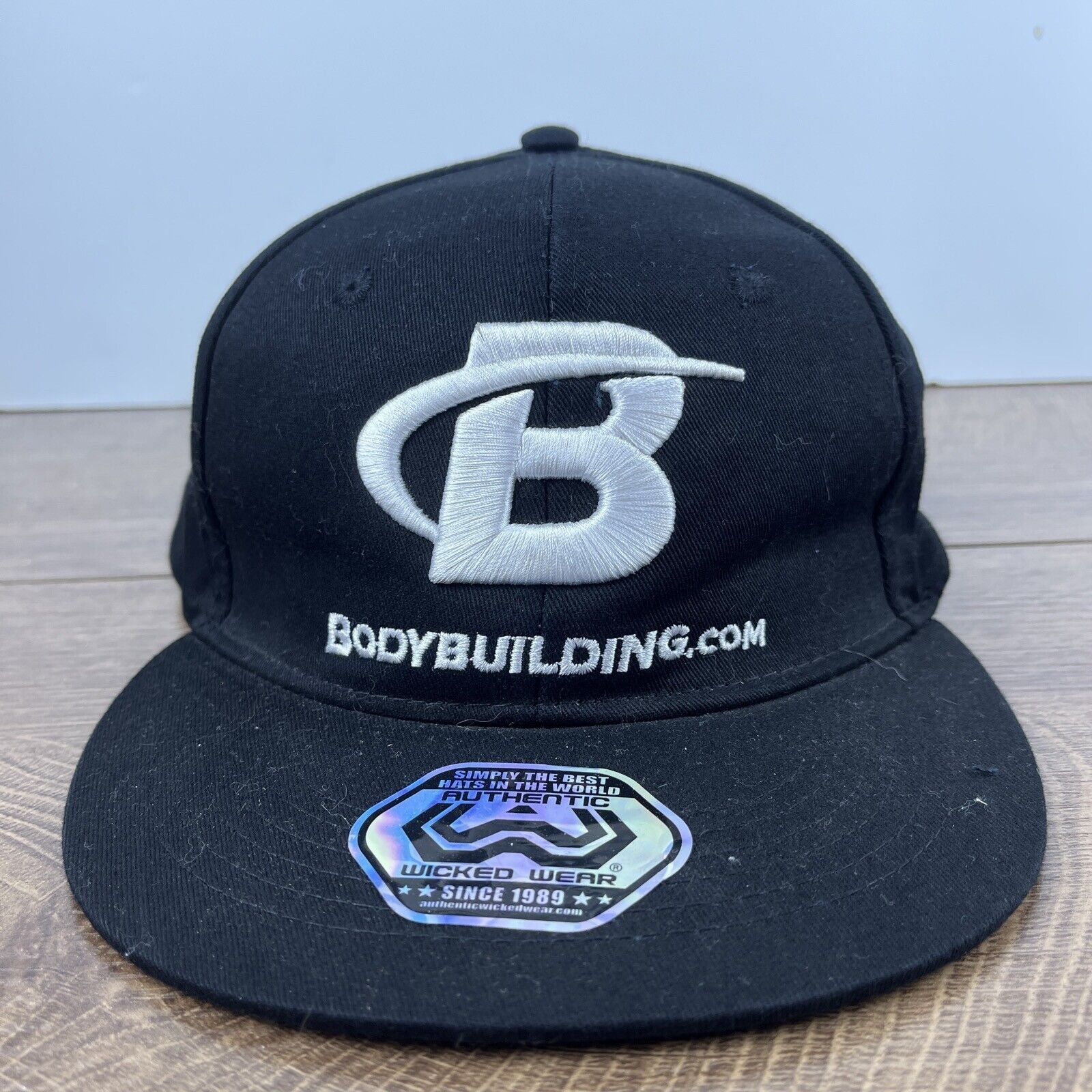Other BodyBuilding.com Hat Body Build Black Hat Snapback Adjustabl Size ONE SIZE - 2 Thumbnail