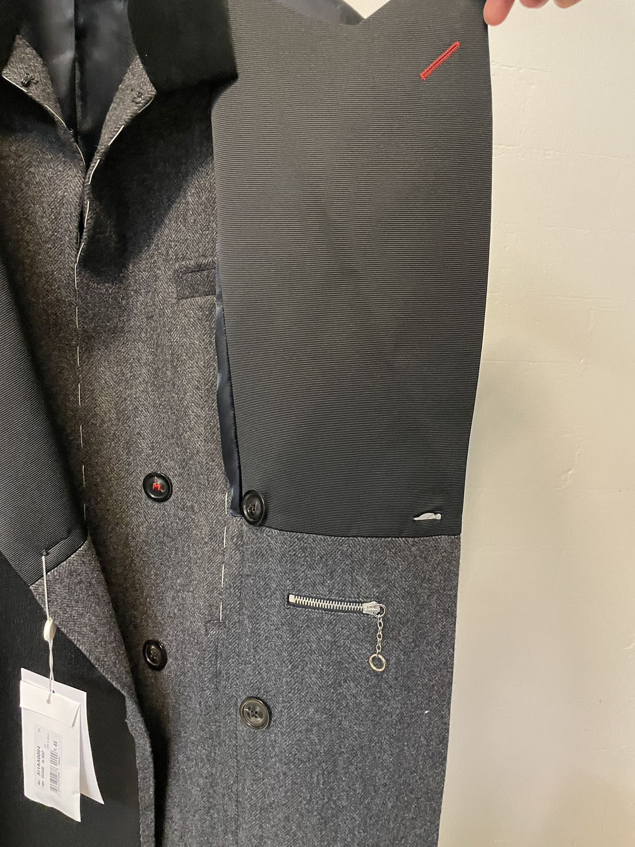 Maison Margiela Maison Margiela Panelled Mid-Length Coat Size US S / EU 44-46 / 1 - 10 Thumbnail