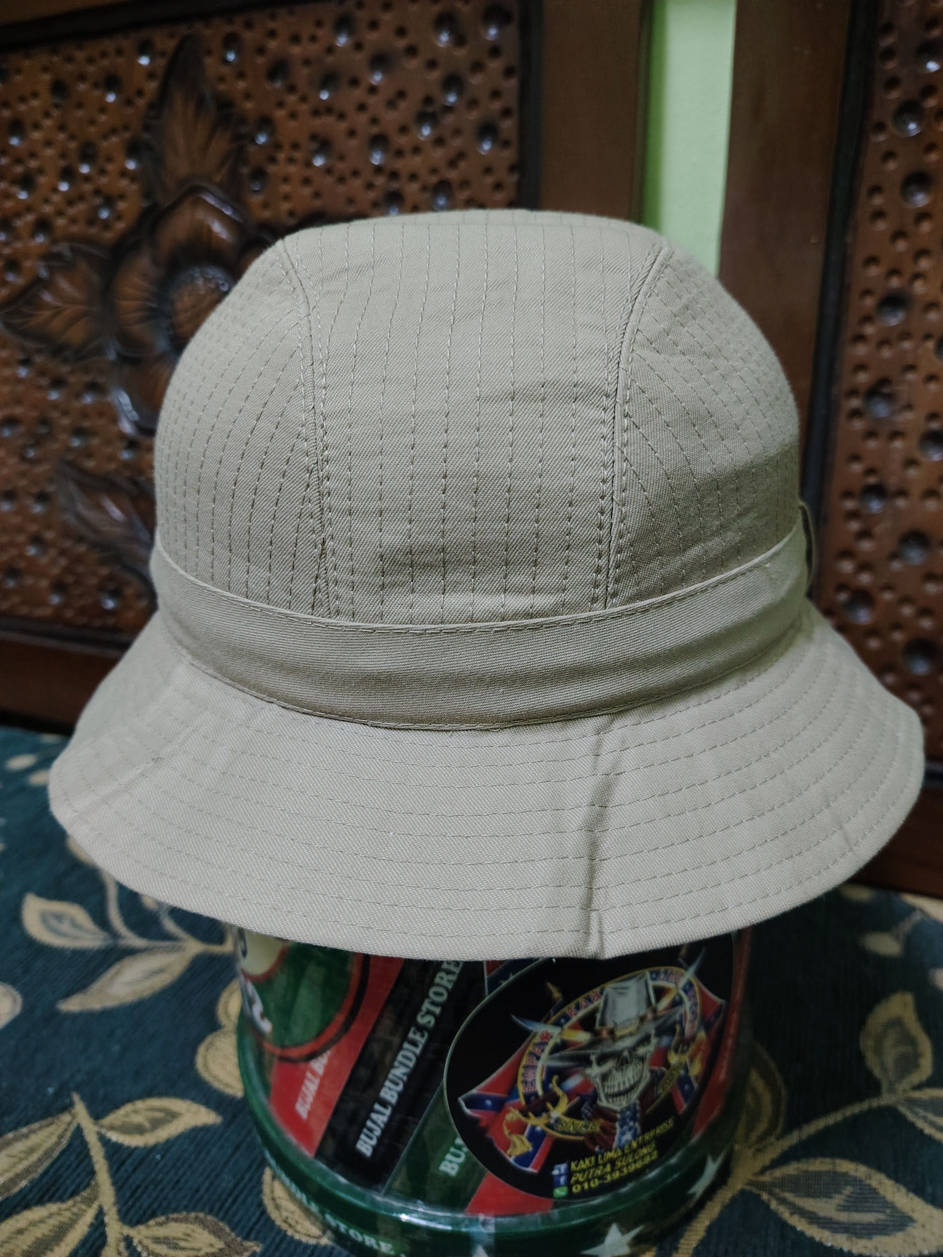 Burberry Vintage Burberrys London Ladies Fedora Bucket Hat England Size ONE SIZE - 5 Thumbnail