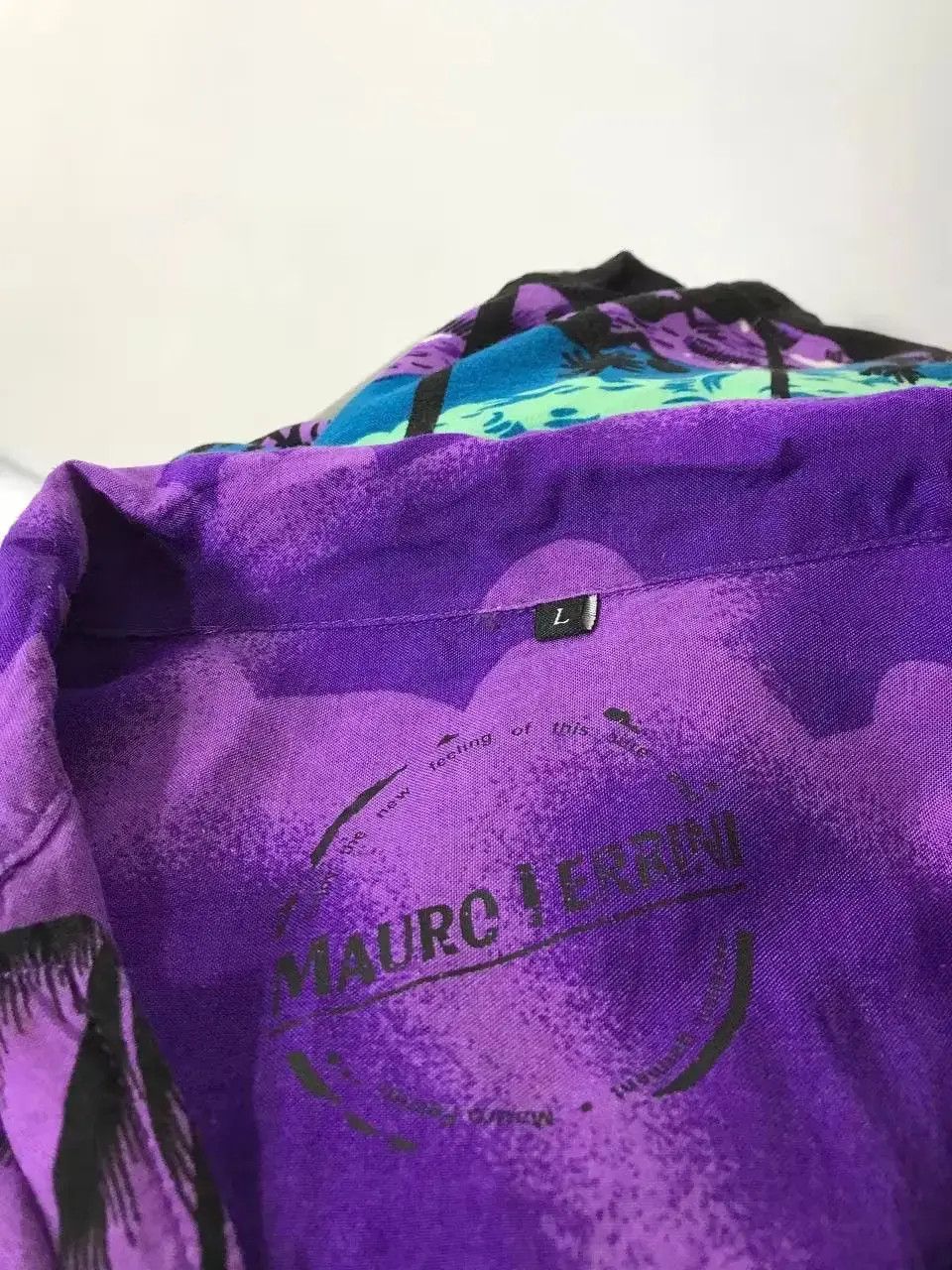 Vintage Mauro Lerrini hawaiian shirt size L Size US L / EU 52-54 / 3 - 3 Thumbnail