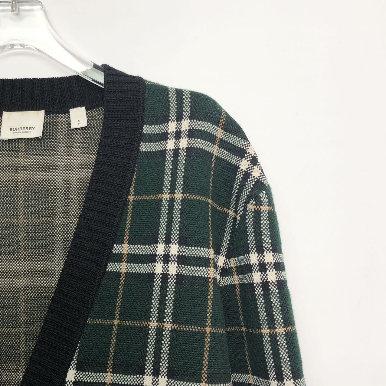 Burberry Burberry Check Jacquard Functional Merino Knit Sweater K26WX Size S / US 4 / IT 40 - 3 Thumbnail