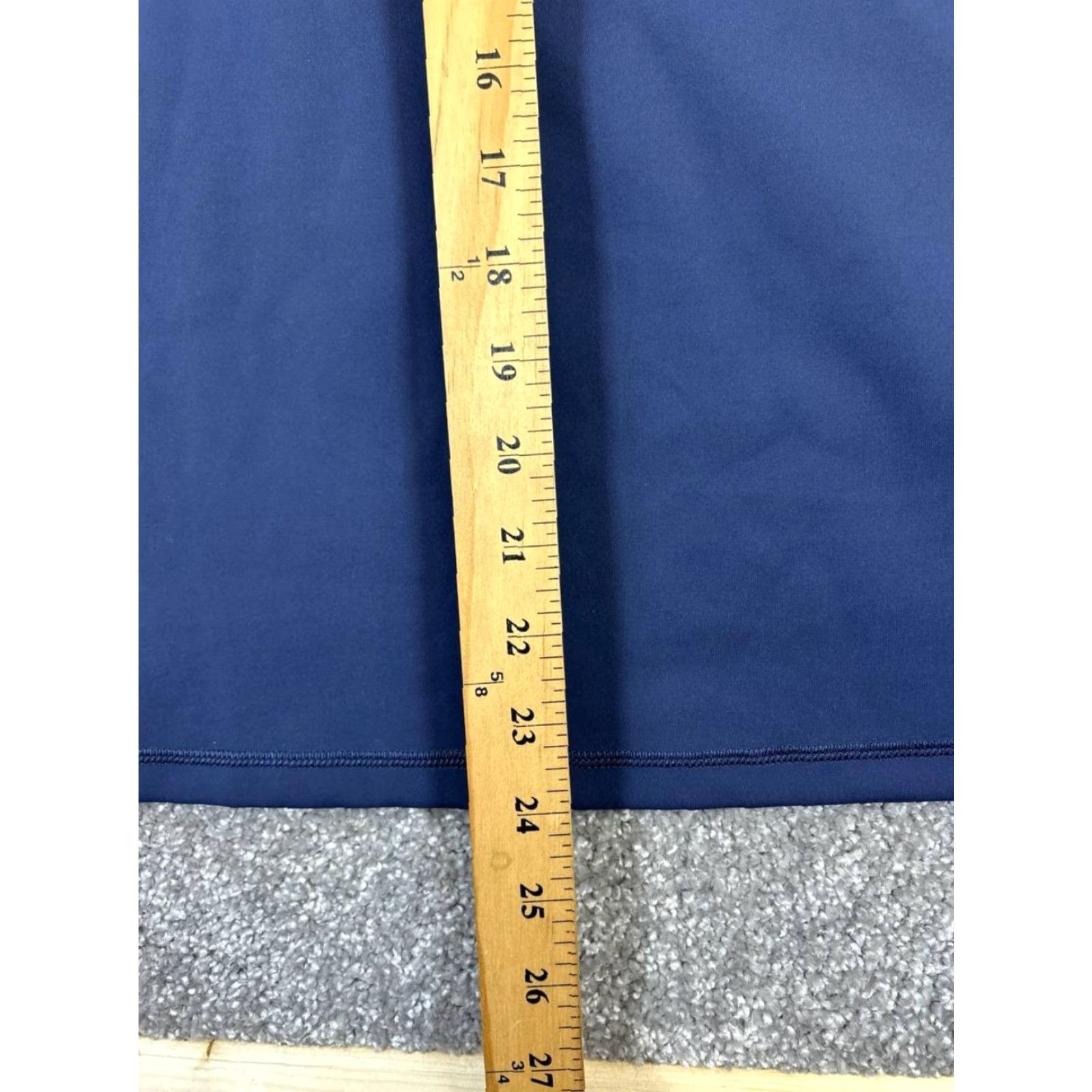 Outdoor Voices Outdoor Voices Womens Large Blue Quarter Zip Sweater Pullover Winter Spring Fall Size L / US 10 / IT 46 - 7 Thumbnail