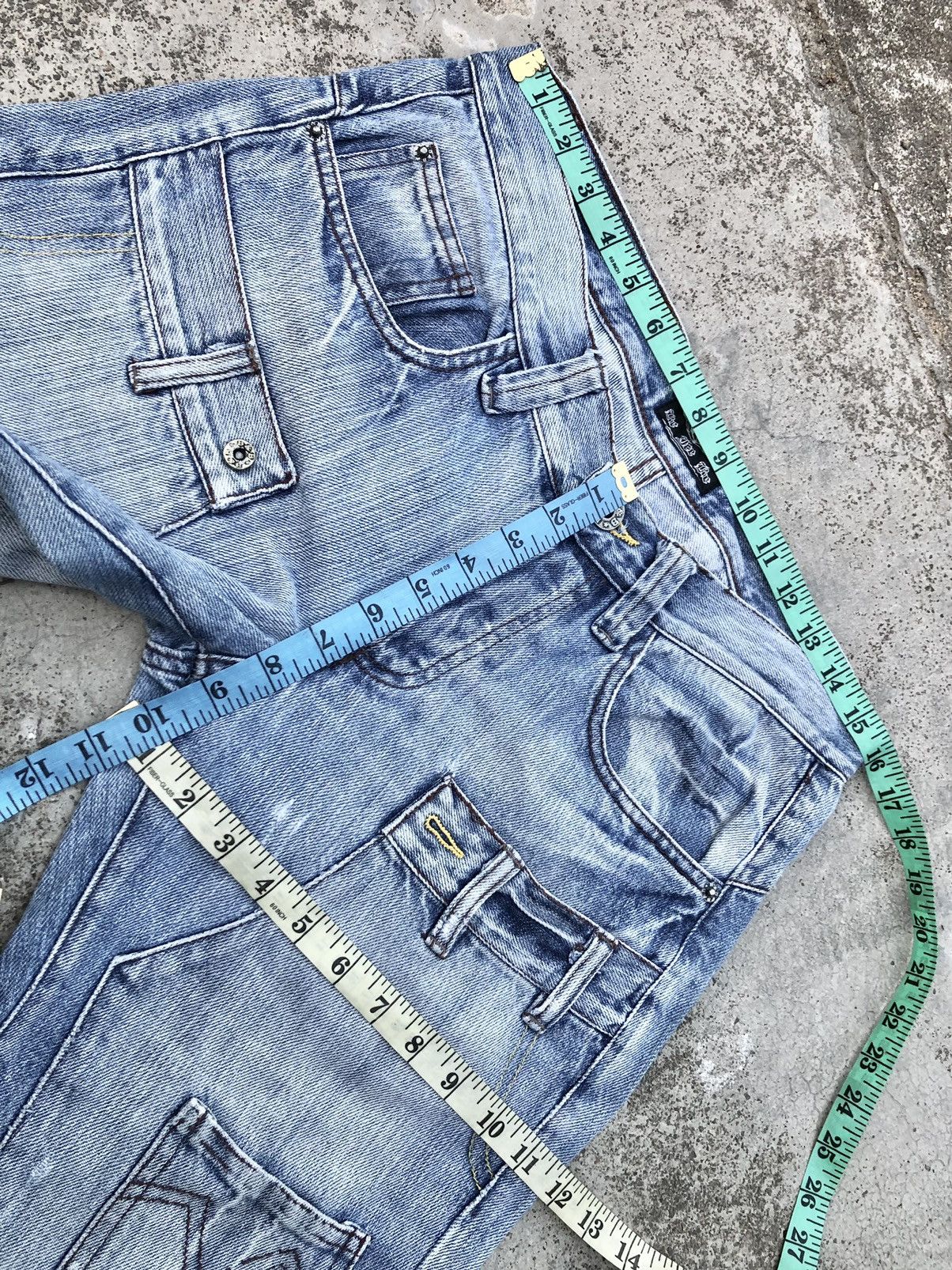 Hypebeast DOUBLE KNEE MULTIPOCKET B&B DENIM Size US 32 / EU 48 - 7 Thumbnail