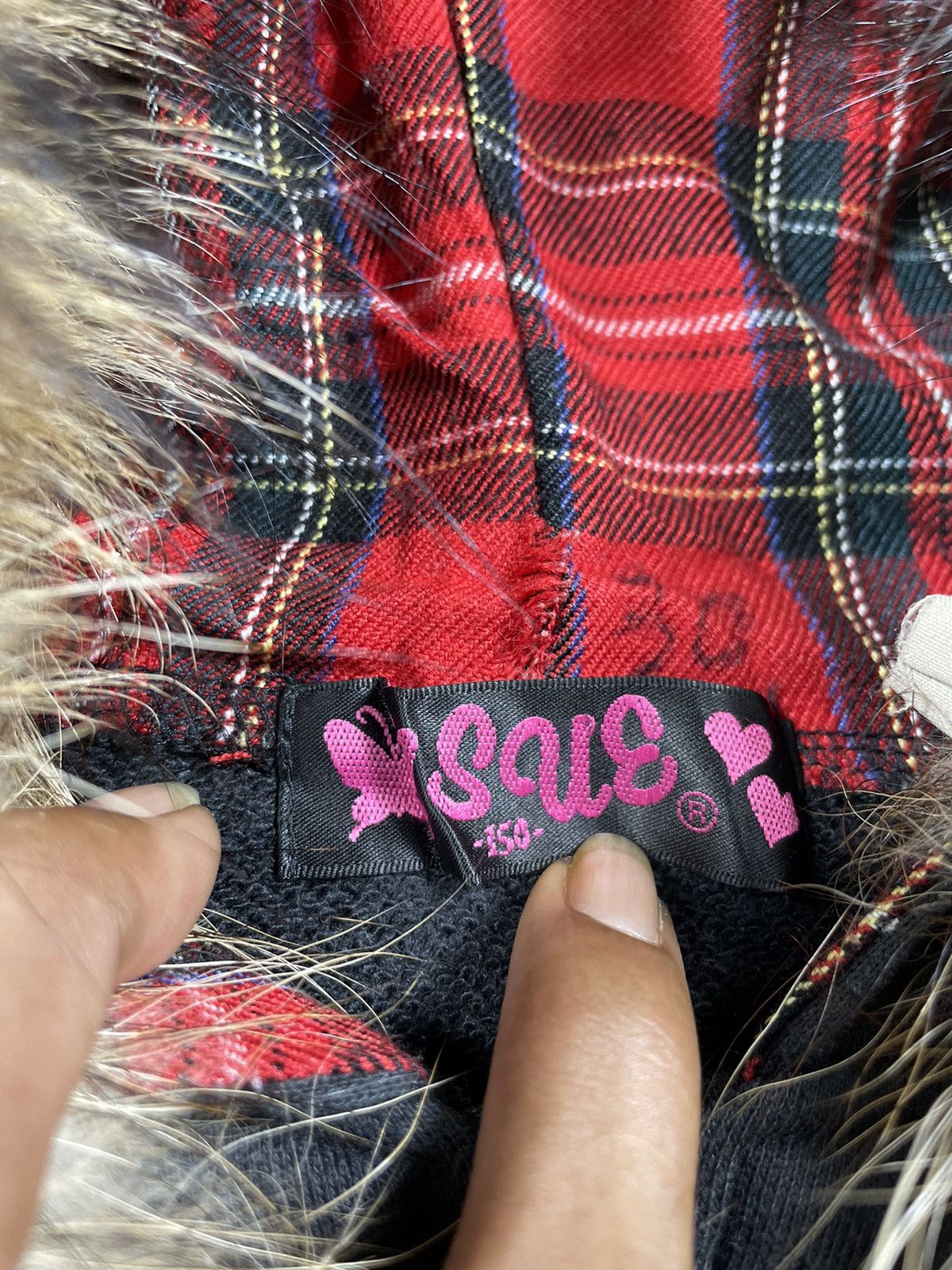 If Six Was Nine × Japanese Brand × Le Grande Bleu (L.G.B.) GOTHIC FUR ZIP HOODIE JACKET IFSIX LGB STYLE Size US S / EU 44-46 / 1 - 6 Thumbnail