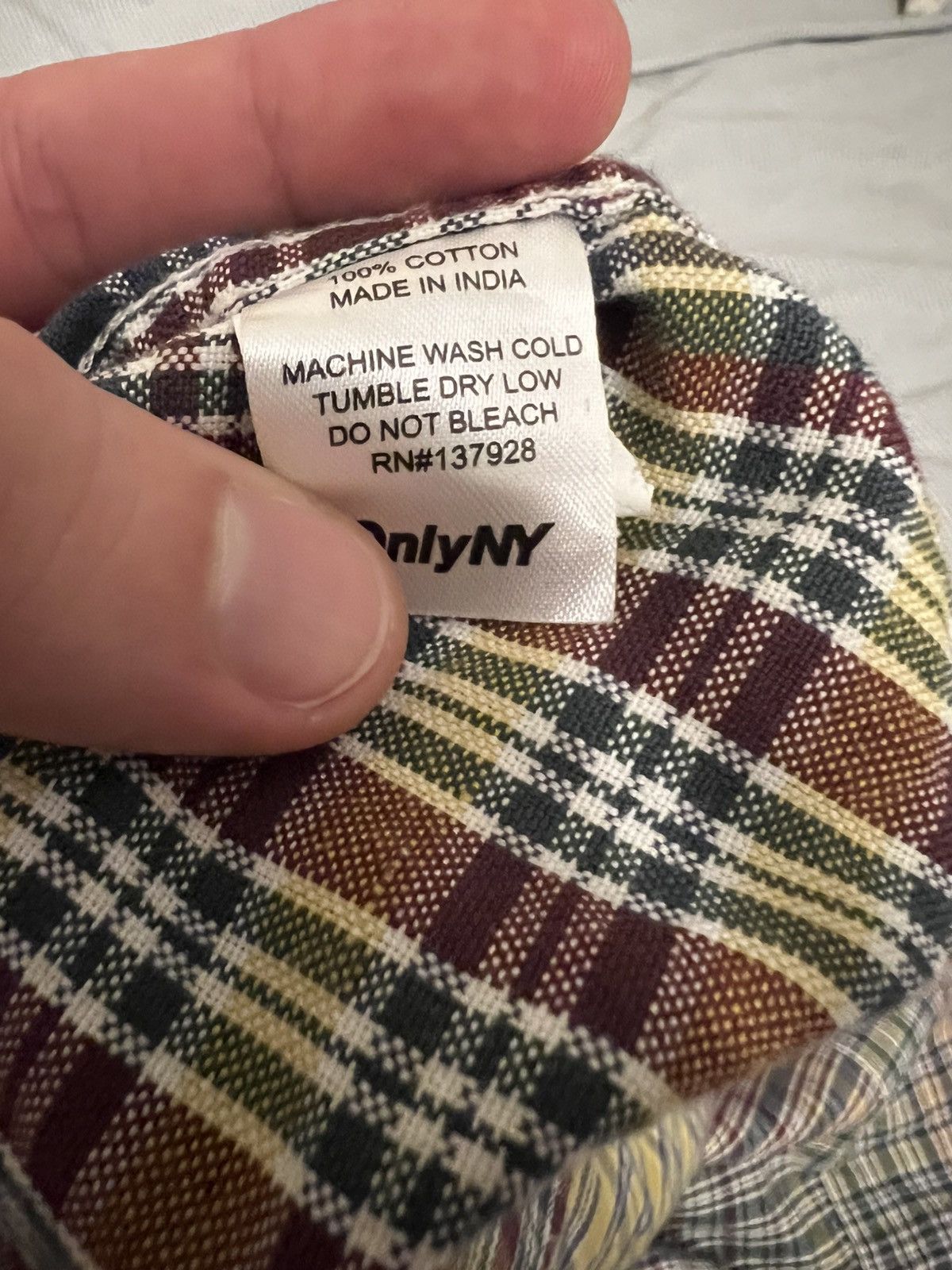 Only NY Only NY Ombre Plaid Pocket Shirt Autumn Size US M / EU 48-50 / 2 - 4 Thumbnail