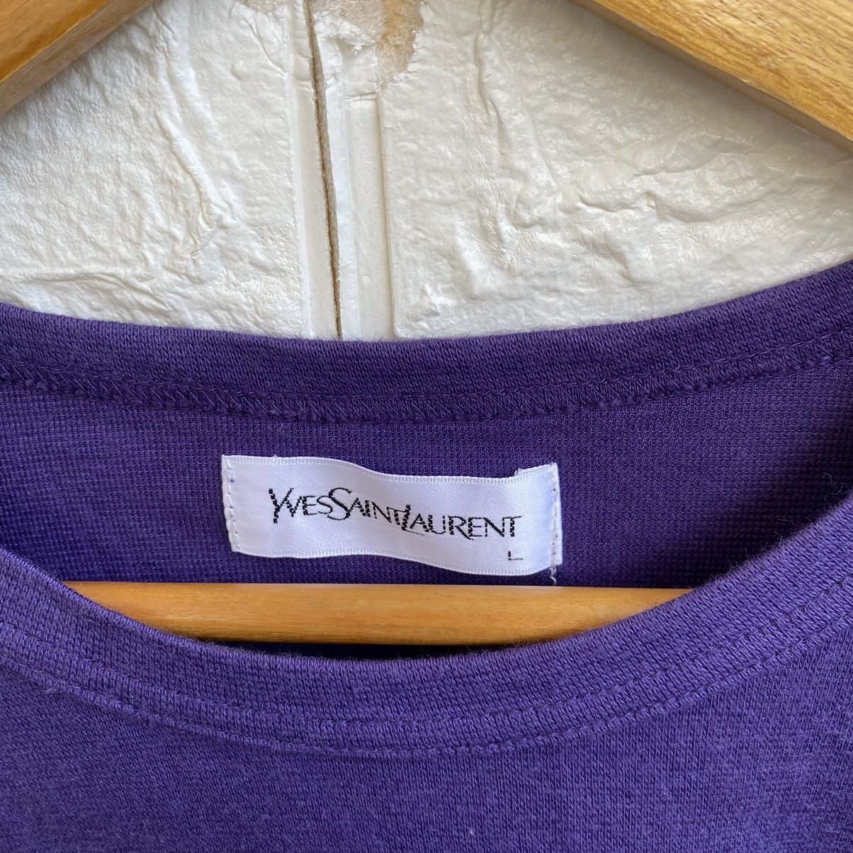 Yves Saint Laurent Yves Saint Laurent Shirt YSL Long Sleeve L Size Size L / US 10 / IT 46 - 8 Thumbnail