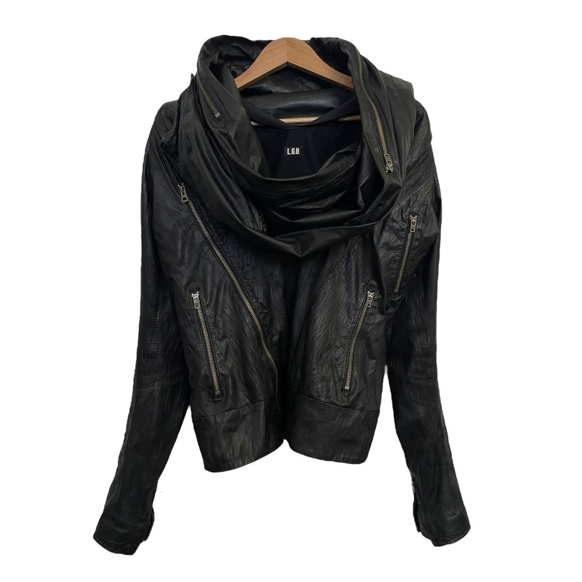 Le Grande Bleu (L.G.B.) Lgb bono 15 leather jacket | Grailed