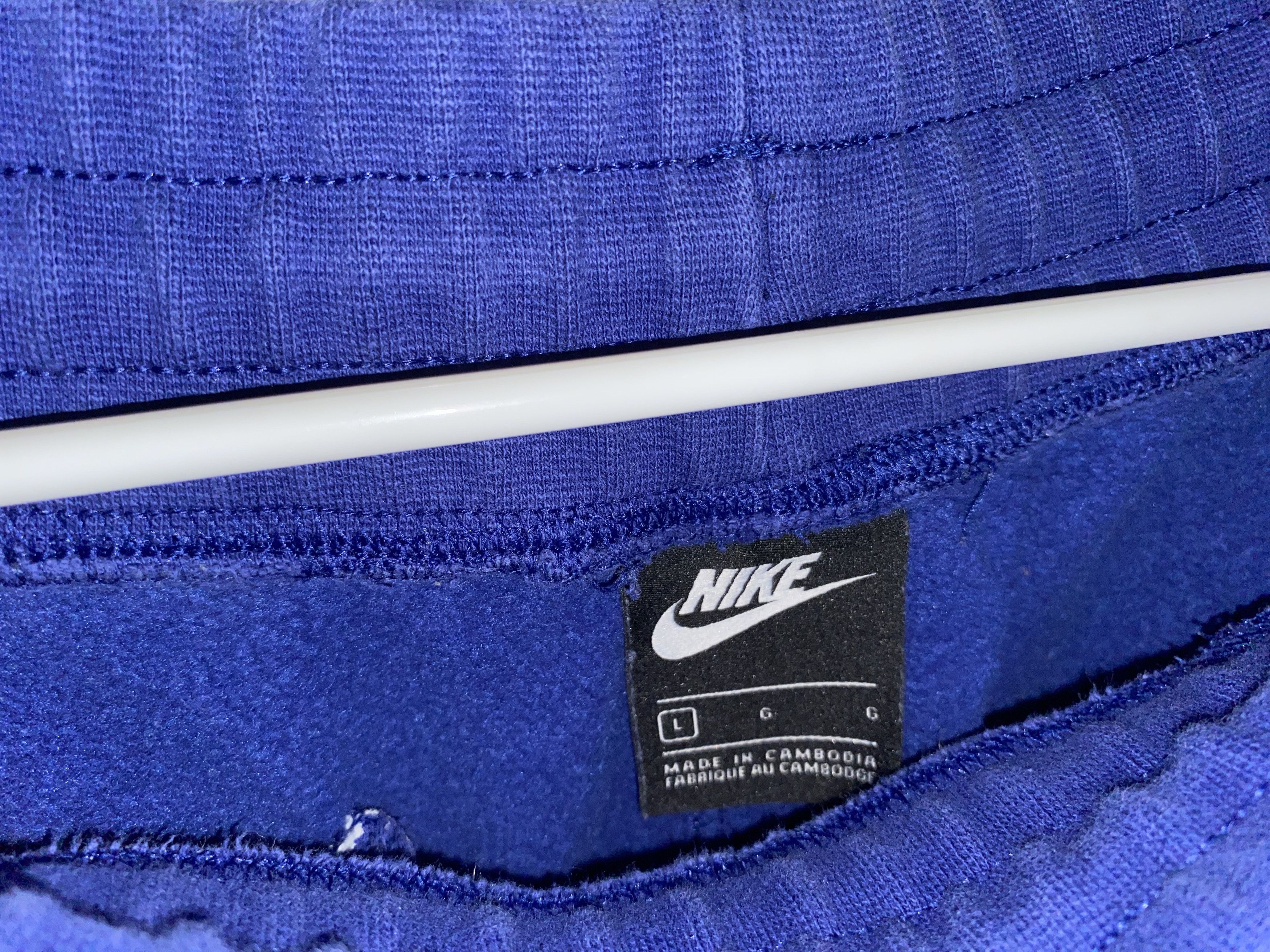 Nike Nike Air Sweatpants Sweat pants Blue white sz LARGE sports S Size US 34 / EU 50 - 6 Thumbnail