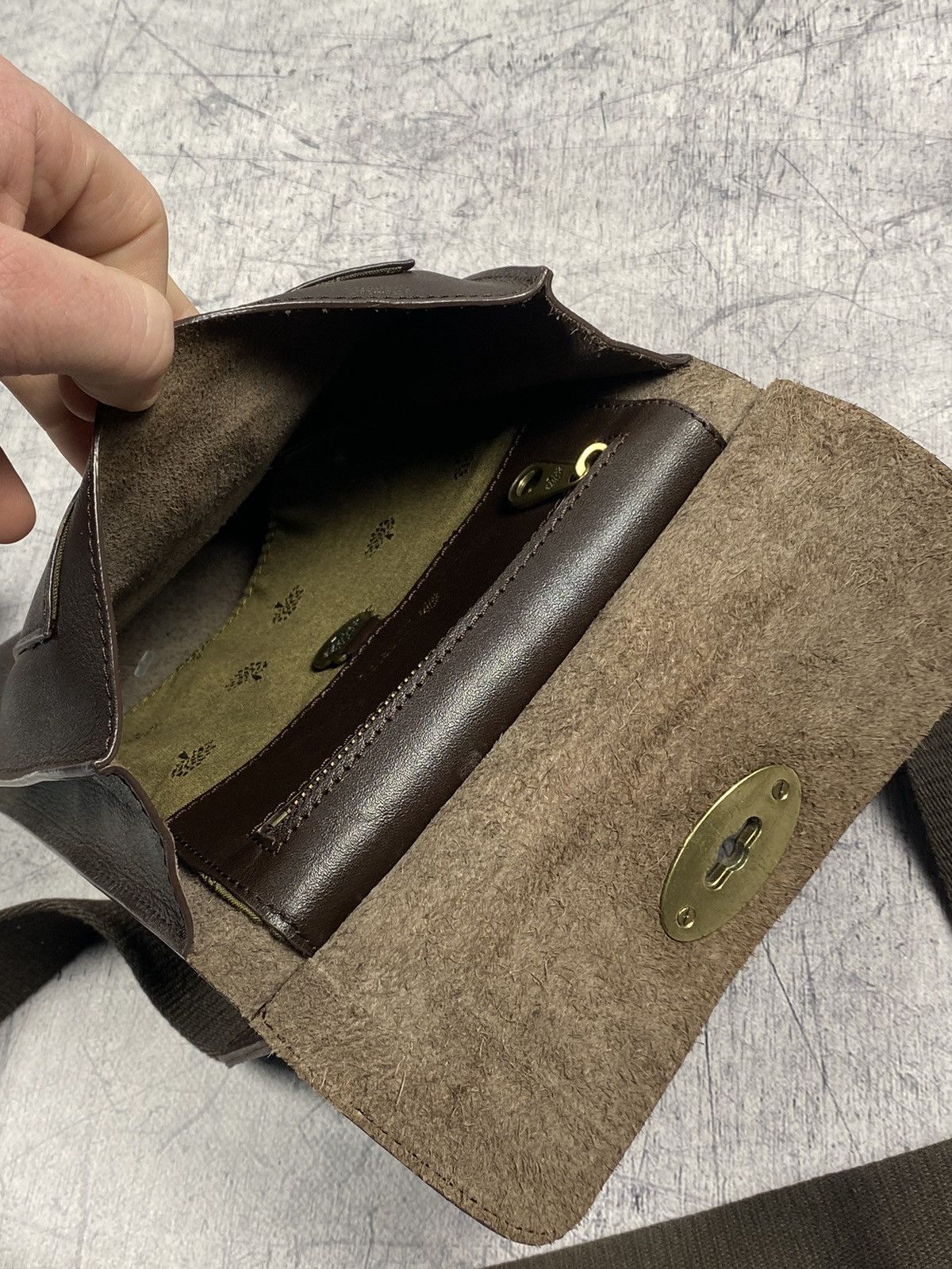 Mulberry × Vintage Vintage Brown Mulberry bag Antony Messenger Size ONE SIZE - 9 Thumbnail