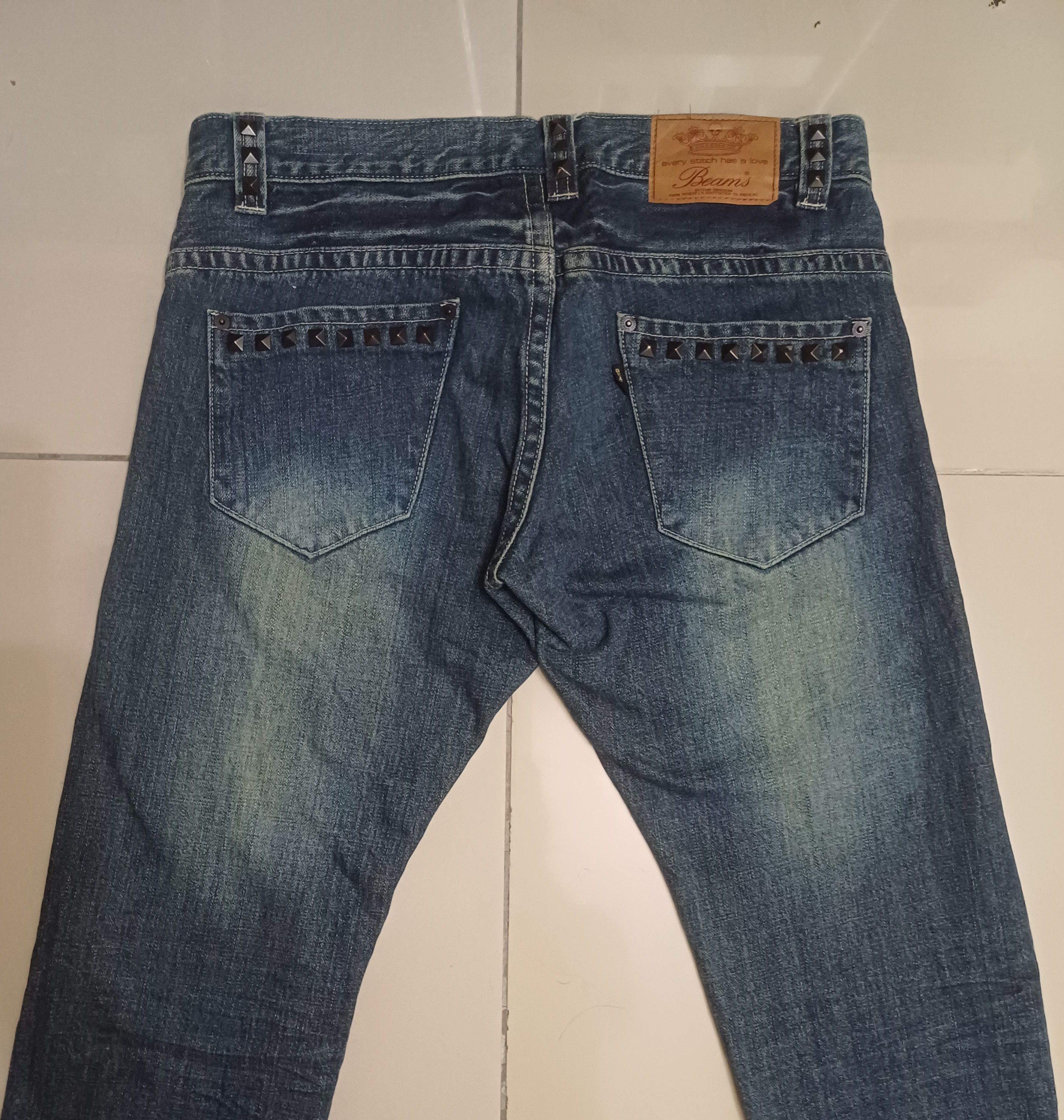 Other Studed design jeans 🔥 BEAMS 🔥 low rise Size US 32 / EU 48 - 4 Thumbnail