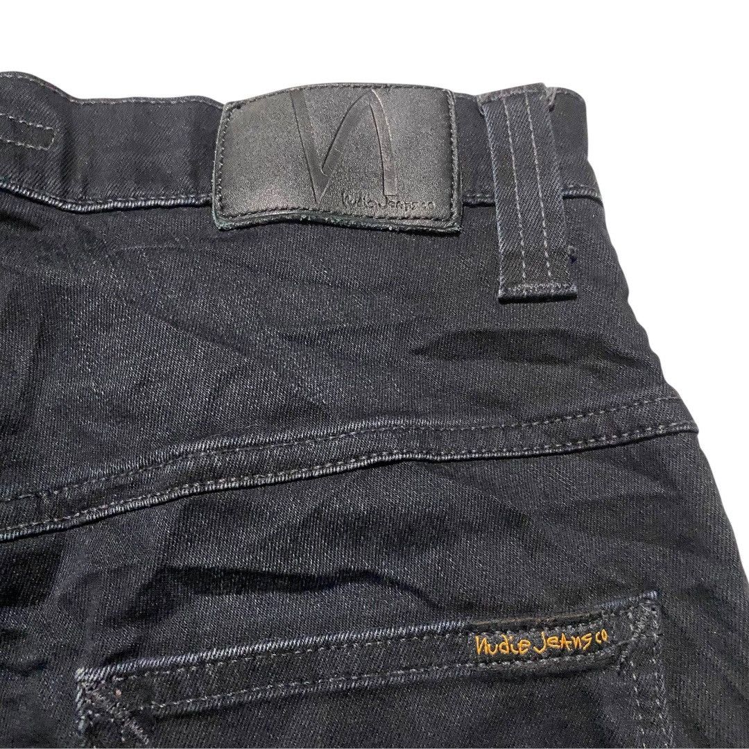 Nudie Jeans Nudie jeans co thin finn black smoke denim longpant Size US 30 / EU 46 - 6 Thumbnail
