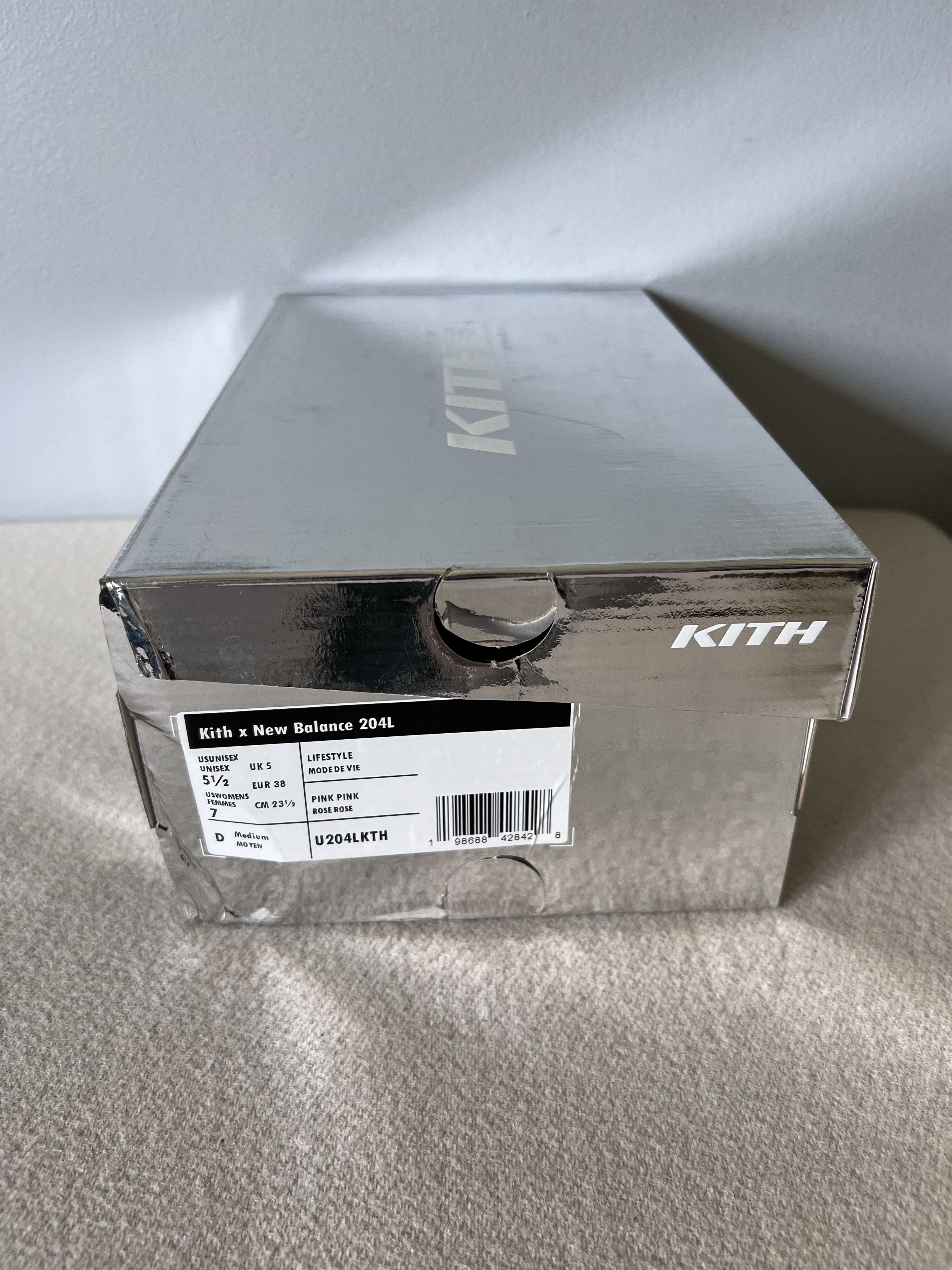 Kith × New Balance Kith New Balance 204L Sneakers in Pink Size US 5.5 / EU 38 - 8 Thumbnail