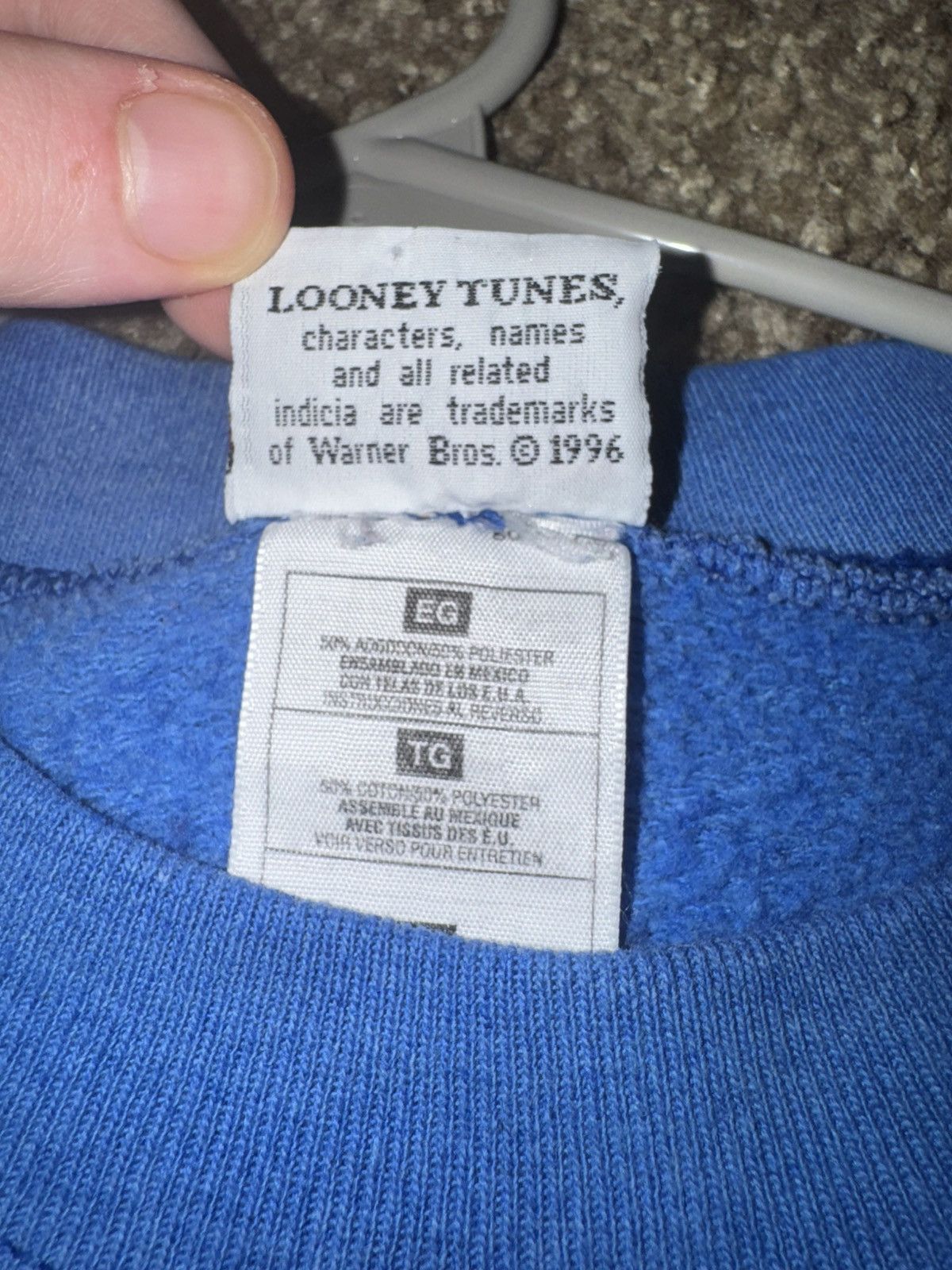 Vintage Vintage 1996 Kentucky Wildcats Taz Looney Tunes Crewneck Size US L / EU 52-54 / 3 - 4 Thumbnail