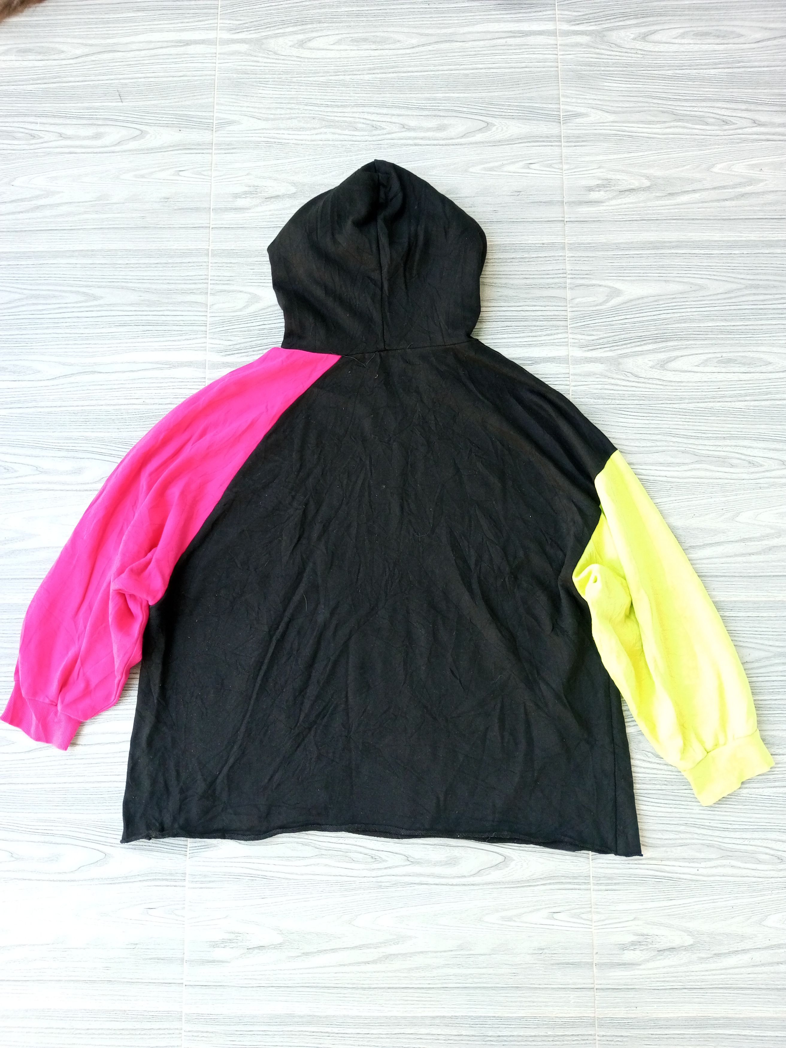 Hysteric Glamour × If Six Was Nine × Japanese Brand "NO WASH TAG" CCOLTONG OVERSIZE POEM MULTI COLOUR HOODIE Size US XL / EU 56 / 4 - 11 Thumbnail