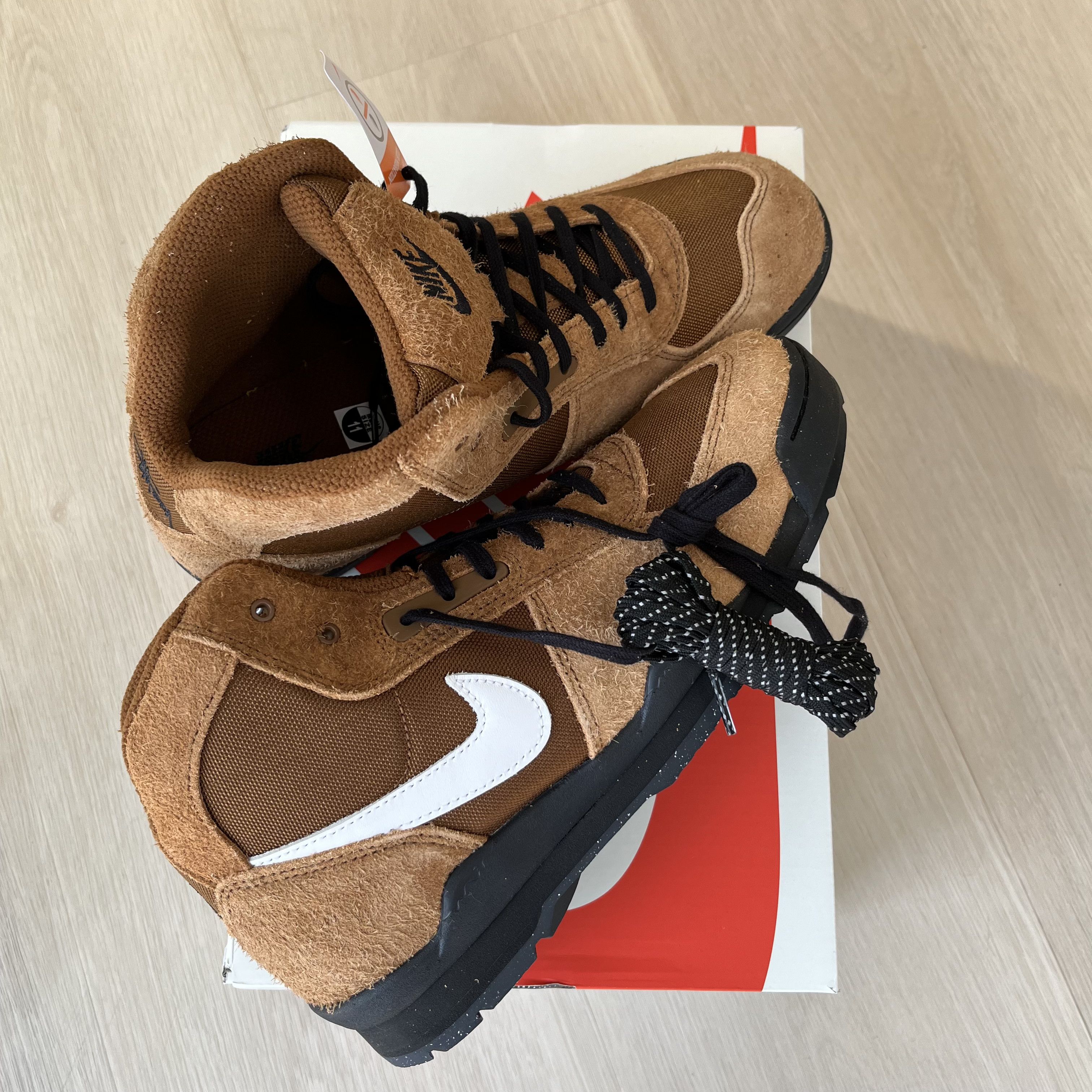 Nike × Stussy Stussy x Nike Air Baltoro Light British Tan | Grailed