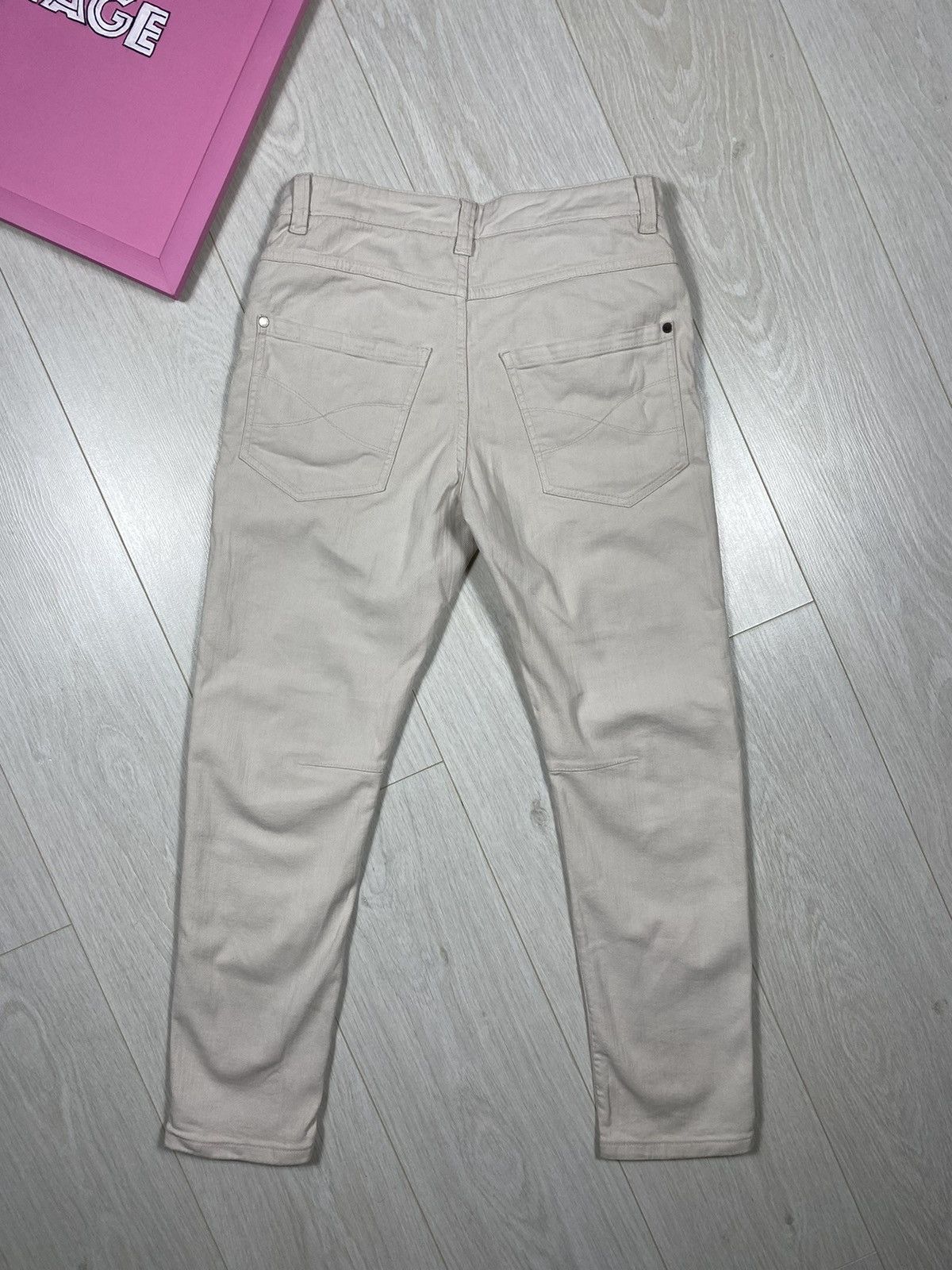 Brunello Cucinelli Brunello Cucinelli Boyfriend Low Slung Pants Size 26" / US 2 / IT 38 - 20 Thumbnail
