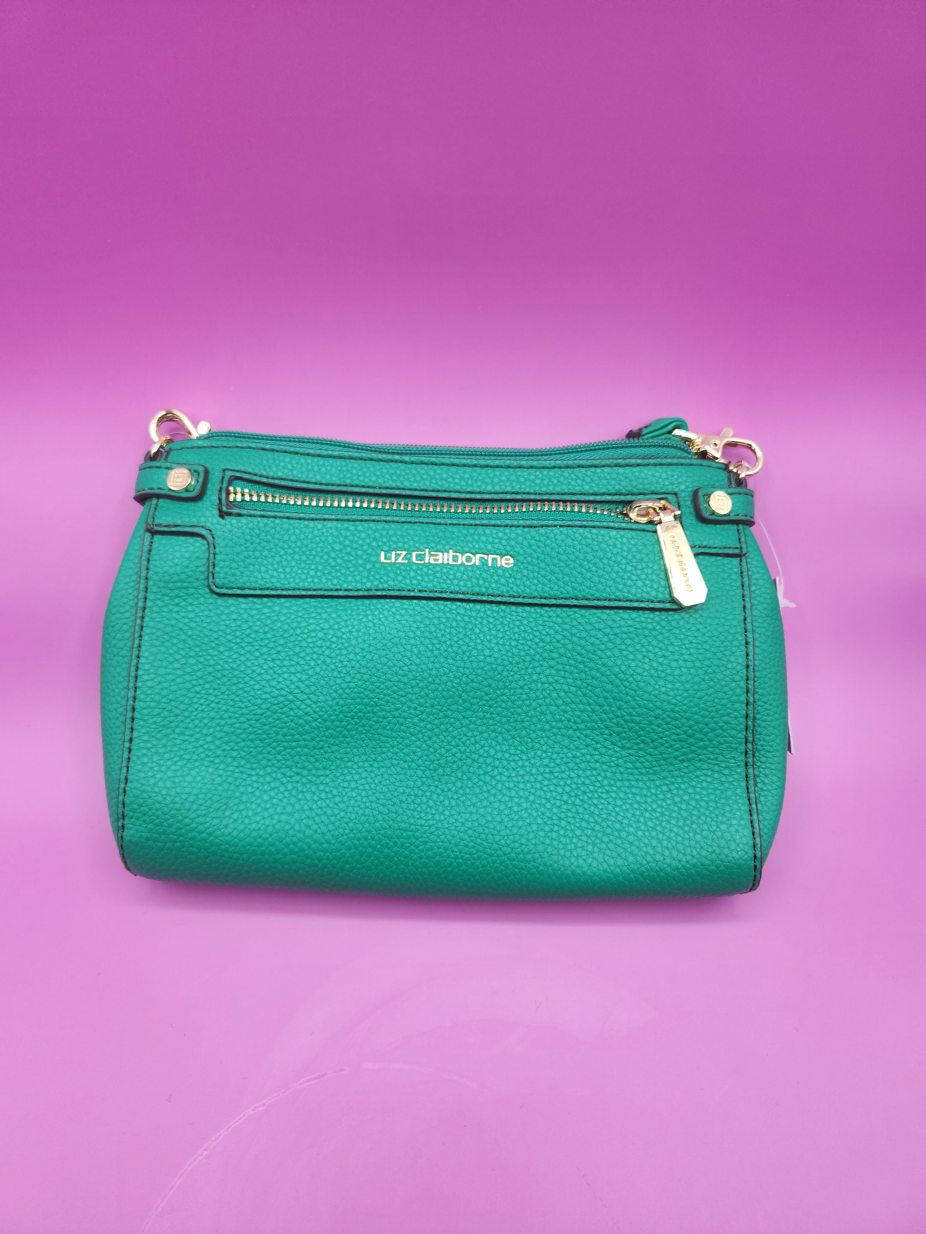 Liz Claiborne Liz Claiborne Elly Convertible Crossbody Bag Green NWT Size ONE SIZE - 1 Thumbnail