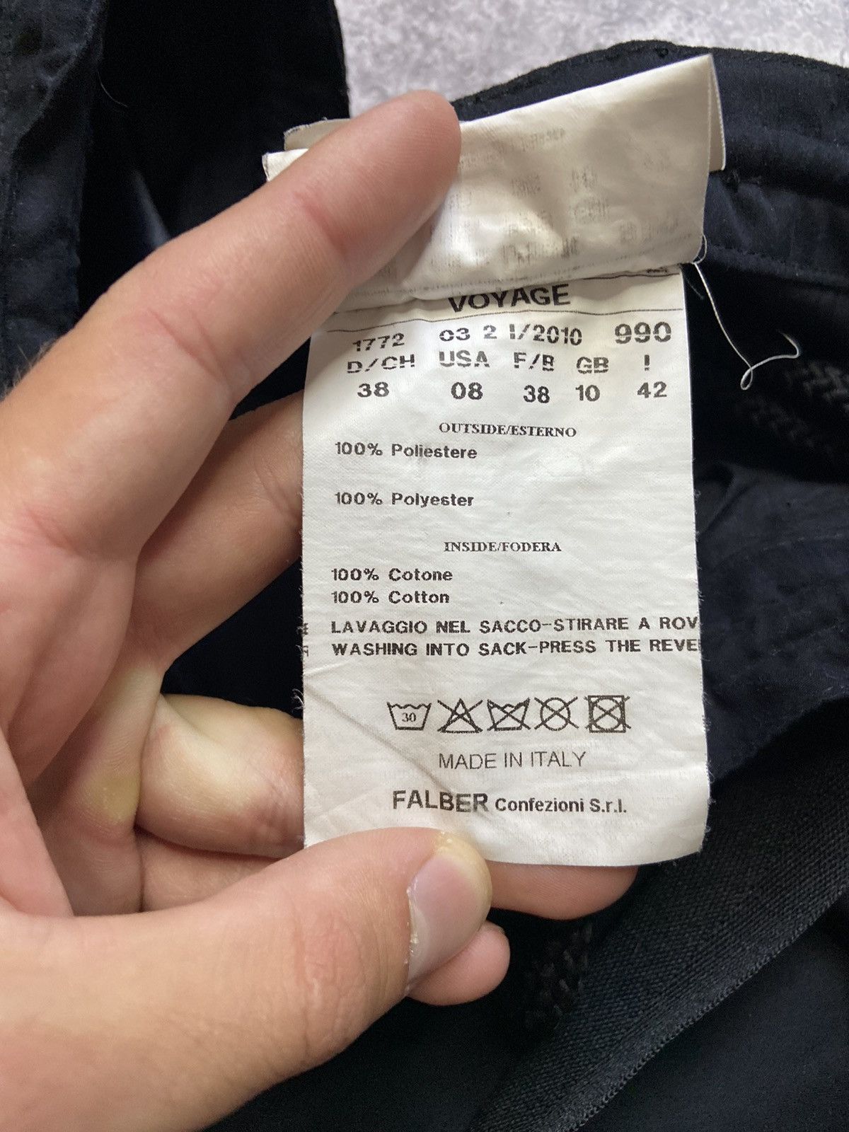 Japanese Brand Exotic Voyage Skull Logo Cargo Bondage Pants Italy Size US 30 / EU 46 - 11 Thumbnail